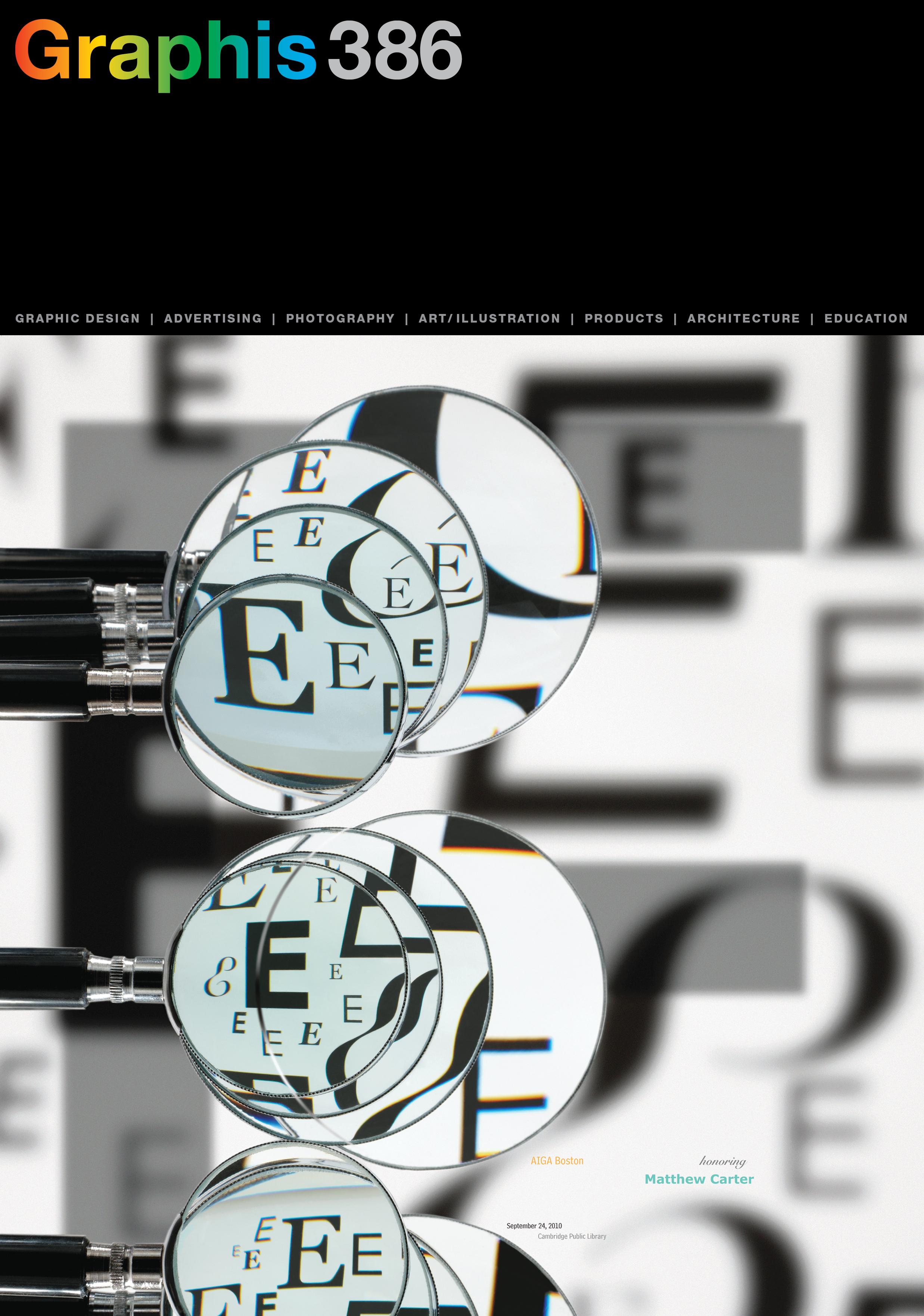 Vorderes Coverbild Graphis Journal Magazine 386