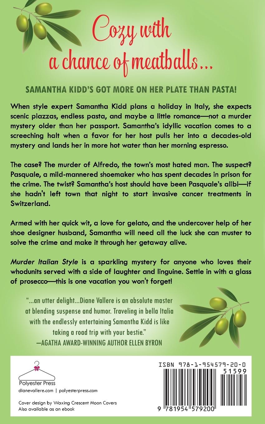 Rückseitencover Murder Italian Style