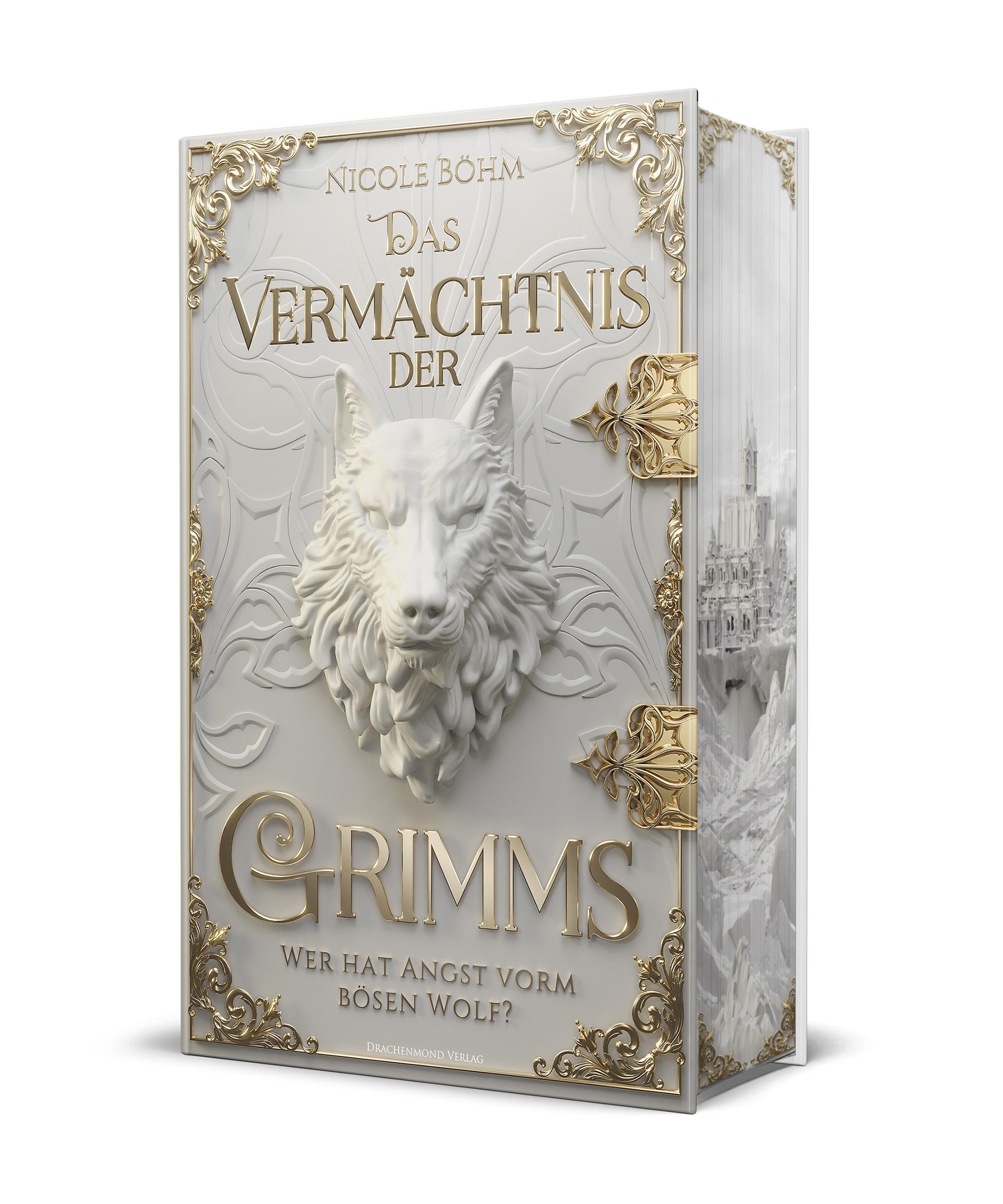 Vorderes Coverbild Das Vermächtnis der Grimms - Wer hat Angst vorm bösen Wolf?