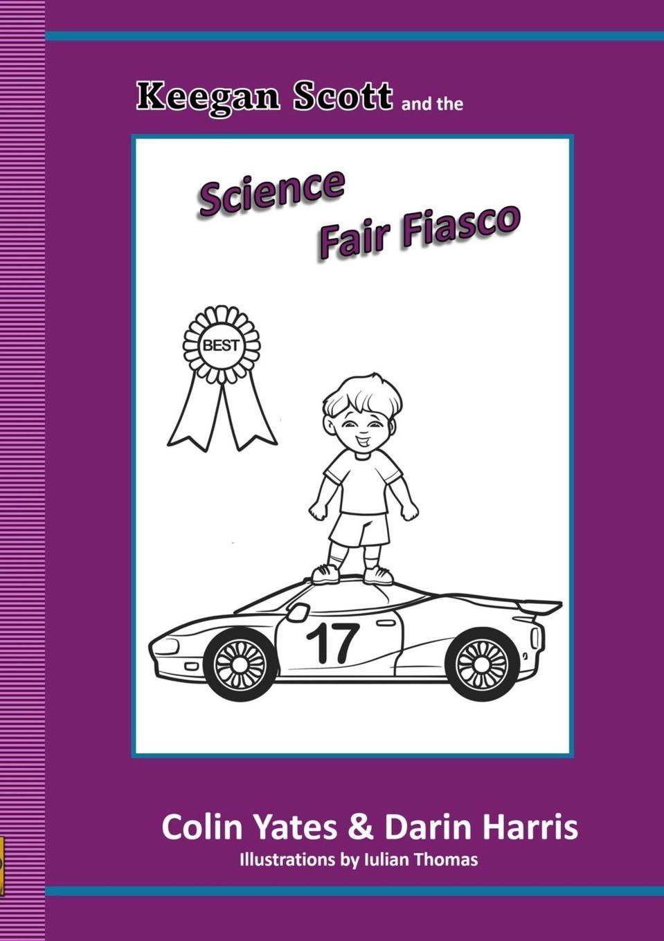 Vorderes Coverbild Keegan Scott and the Science Fair Fiasco