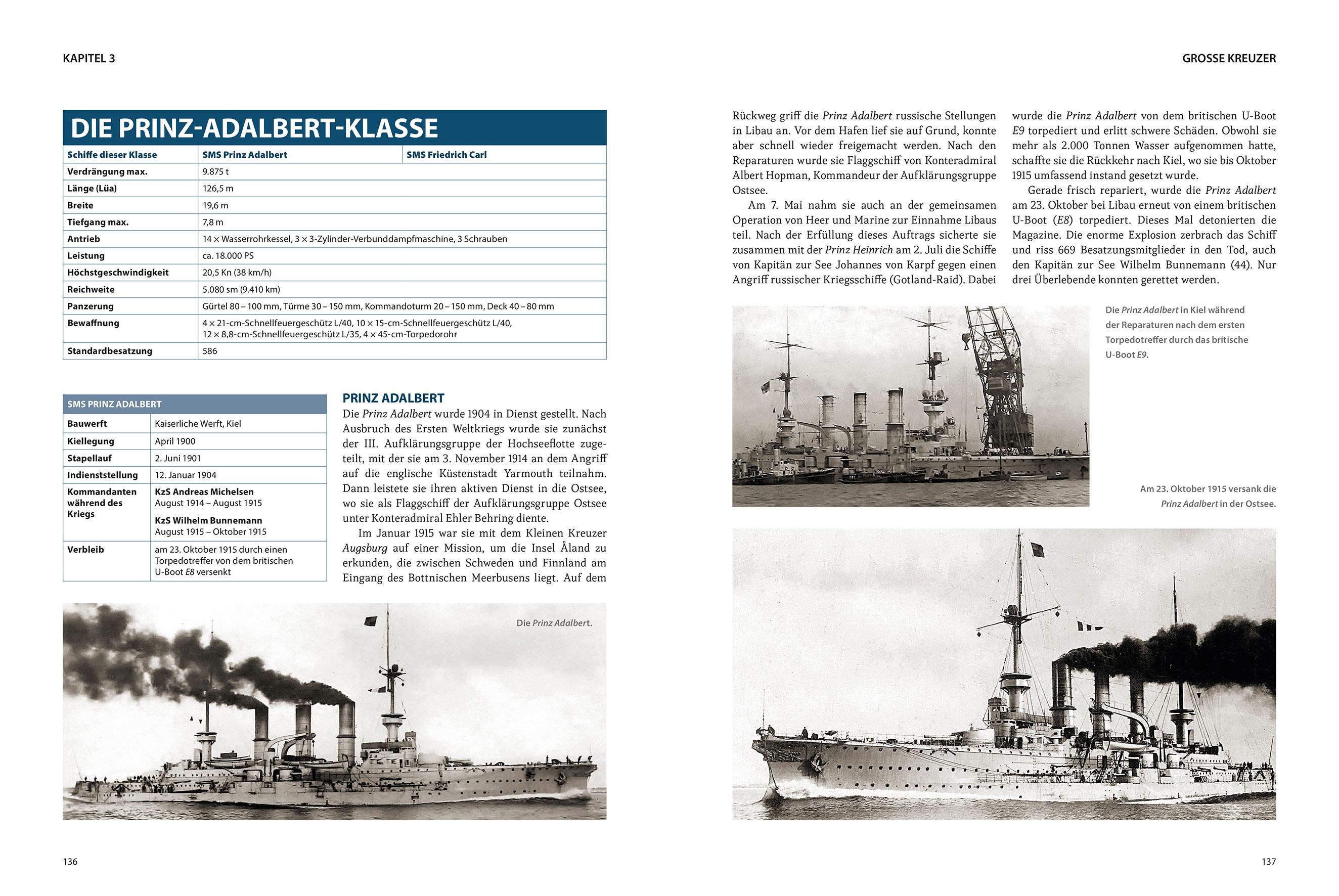 Beispielinhalt (Bild) Enzyklopädie: Die Kaiserliche Marine im Ersten Weltkrieg