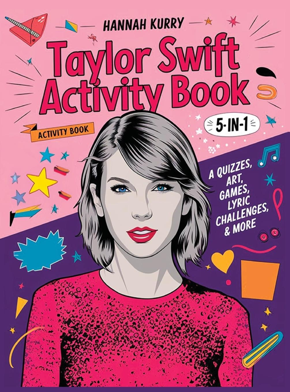 Vorderes Coverbild Taylor Swift Activity Book 5-in-1