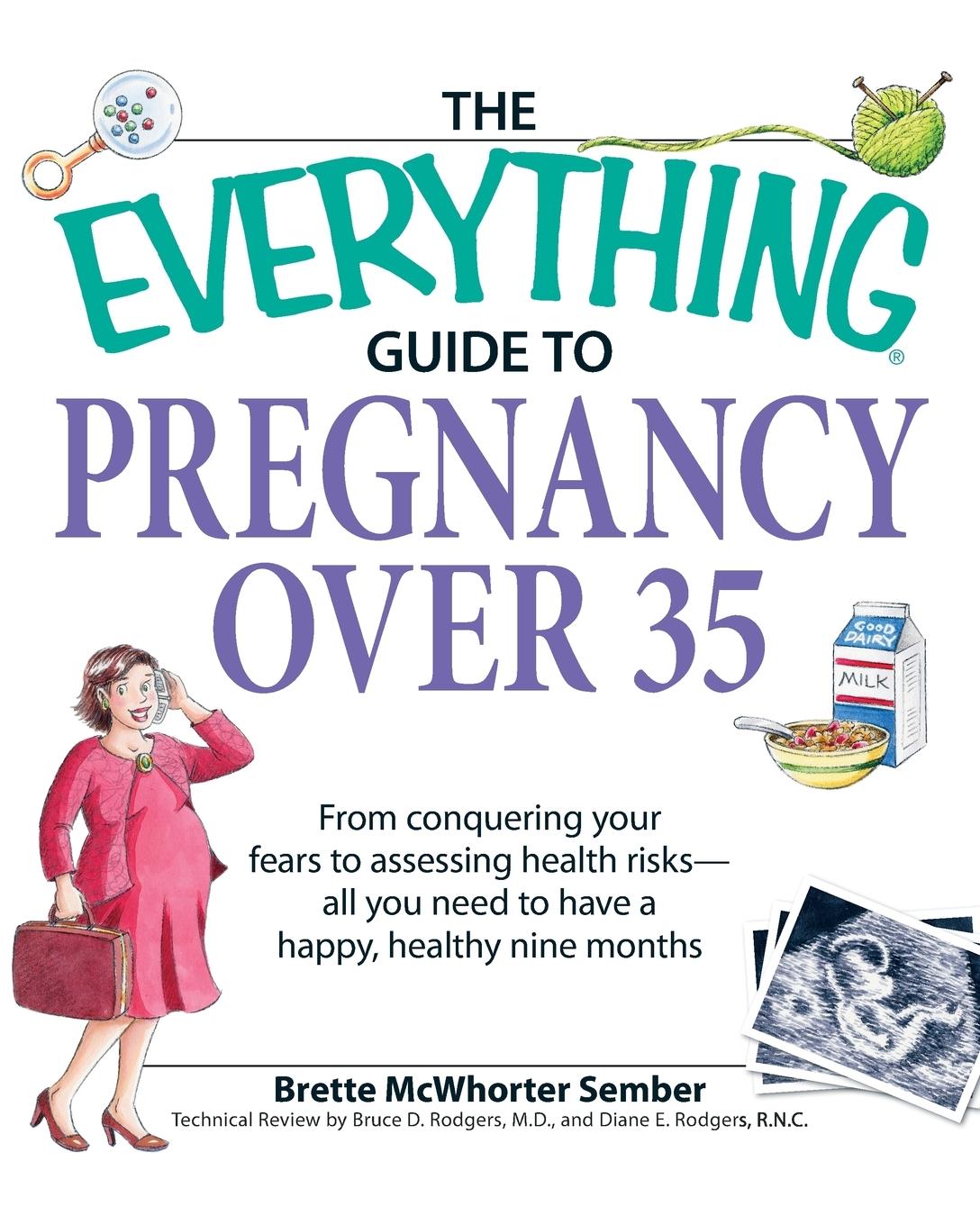 Vorderes Coverbild The Everything Guide to Pregnancy Over 35