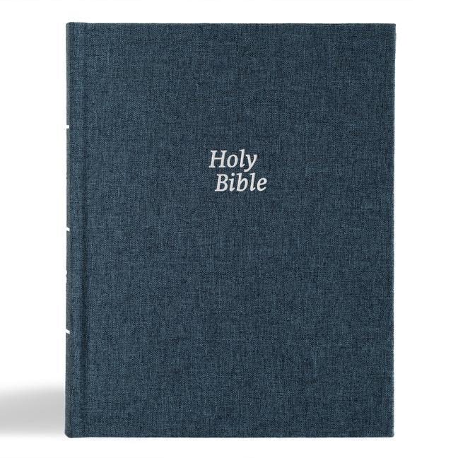 Vorderes Coverbild CSB Notetaking Bible, Revive Our Hearts Edition, Denim Cloth Over Board