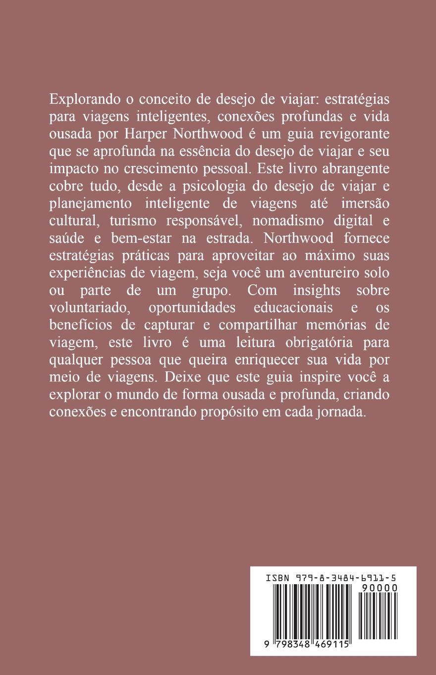 Rückseitencover Explorando o conceito de desejo de viajar
