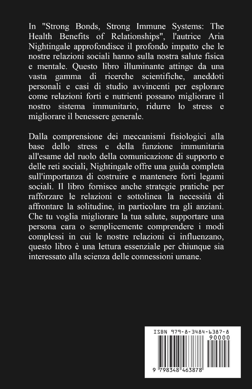 Rückseitencover Legami forti, sistemi immunitari forti
