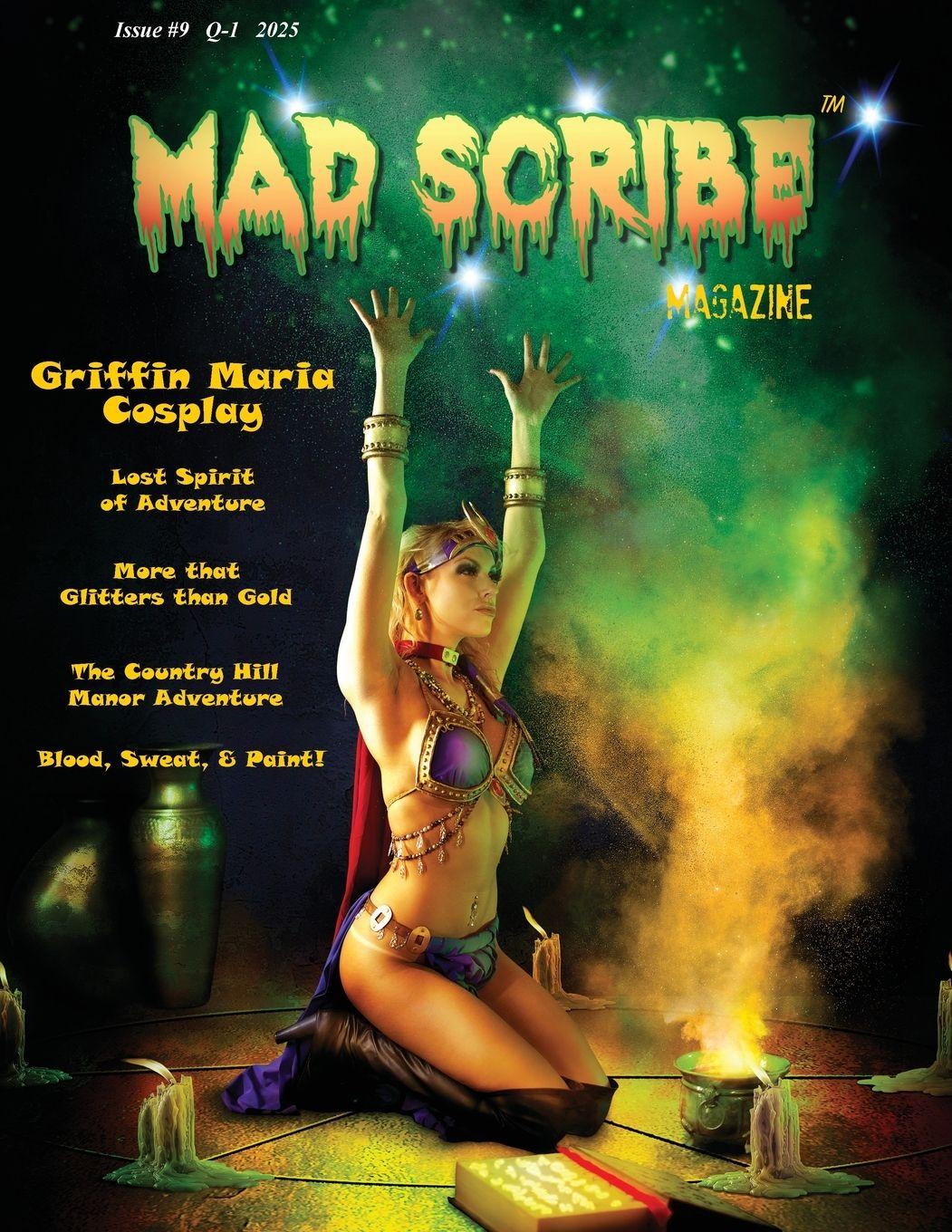 Vorderes Coverbild Mad Scribe Magazine Issue #9