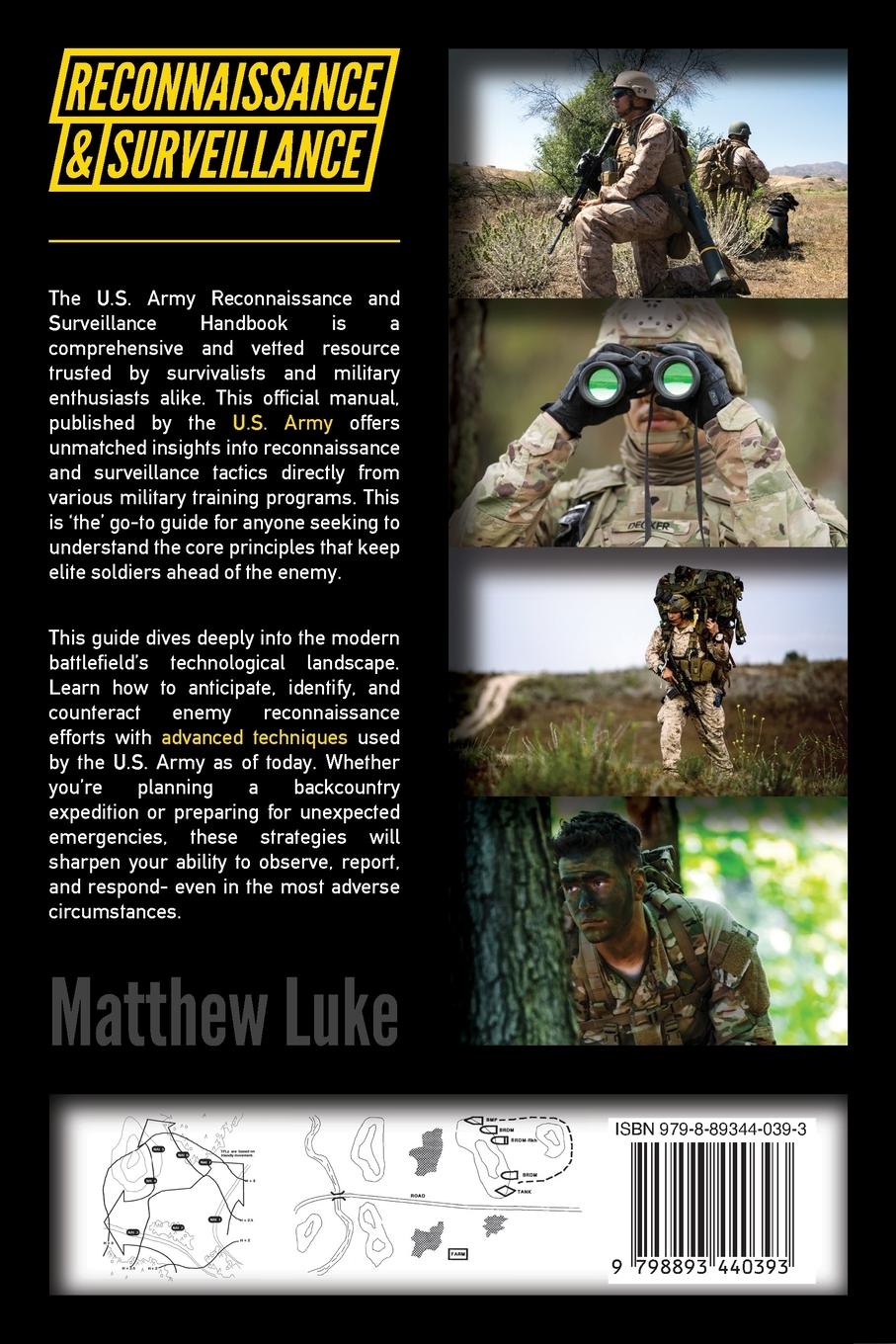 Rückseitencover U.S. Army Reconnaissance and Surveillance Handbook