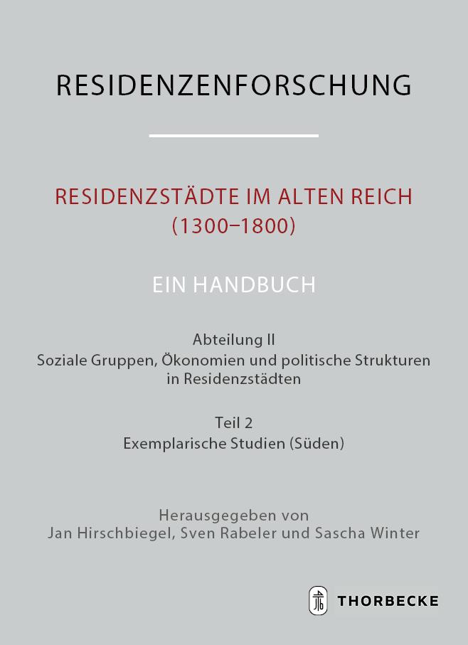 Vorderes Coverbild Residenzstädte im Alten Reich (1300-1800). Ein Handbuch II/2