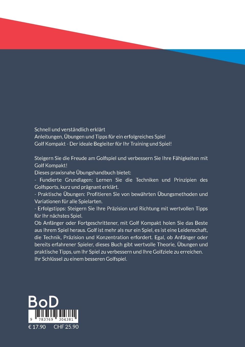 Rückseitencover Golf Kompakt