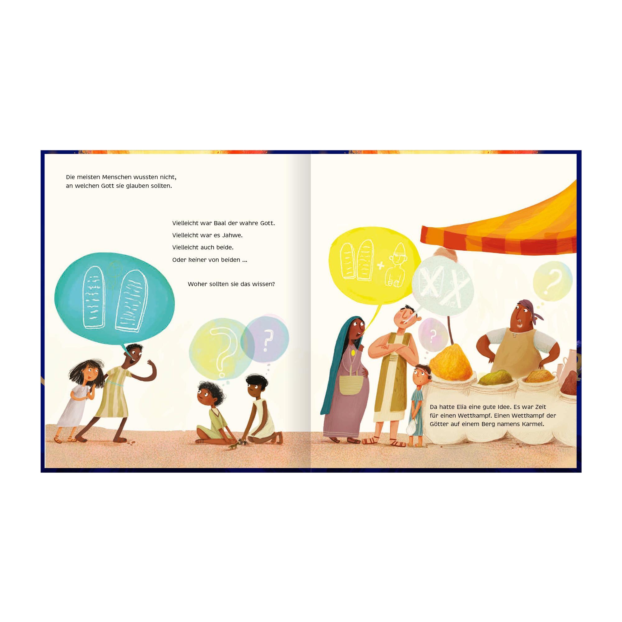 Beispielinhalt (Bild) Der Wettkampf der Götter