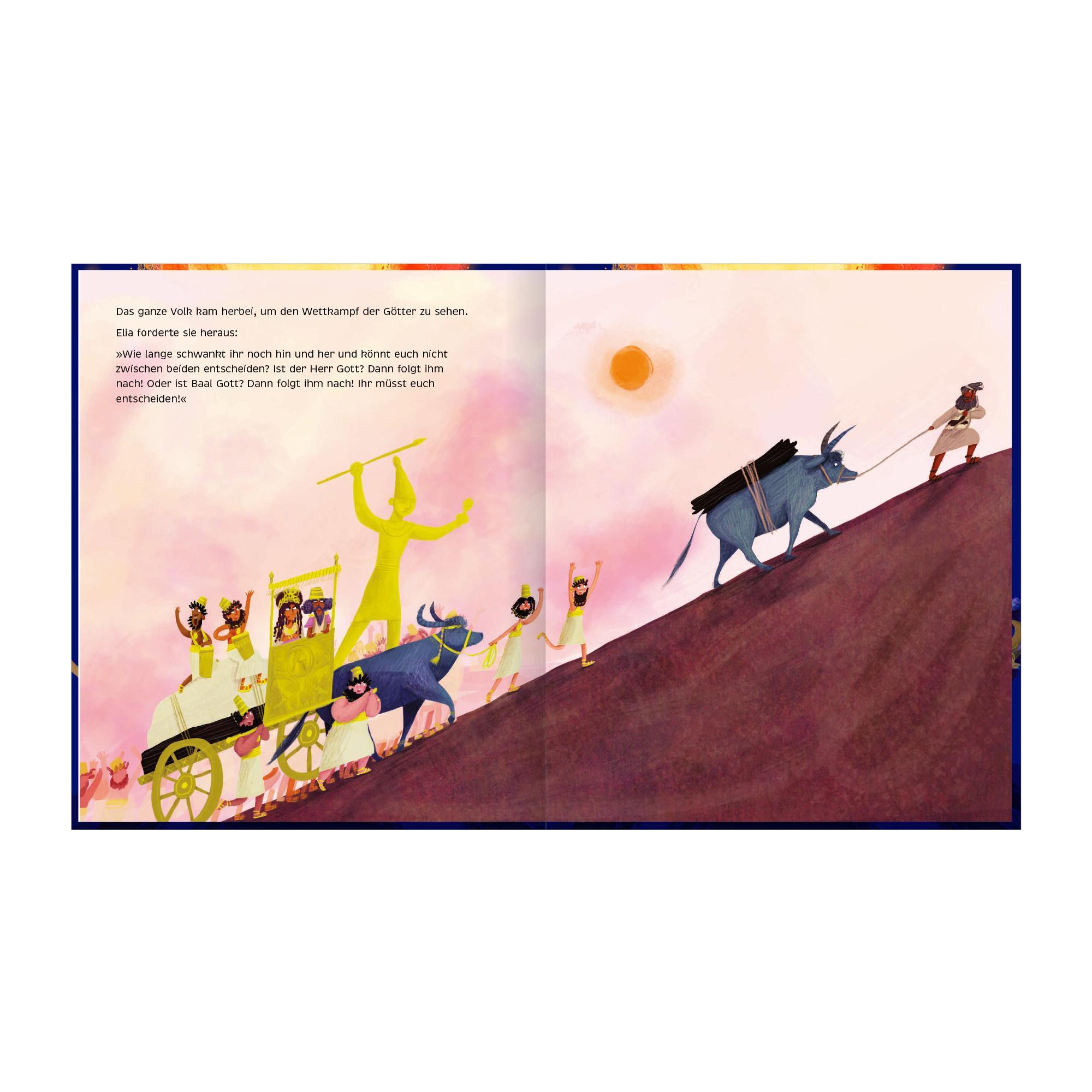 Beispielinhalt (Bild) Der Wettkampf der Götter