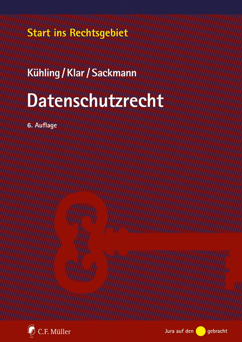Vorderes Coverbild Datenschutzrecht