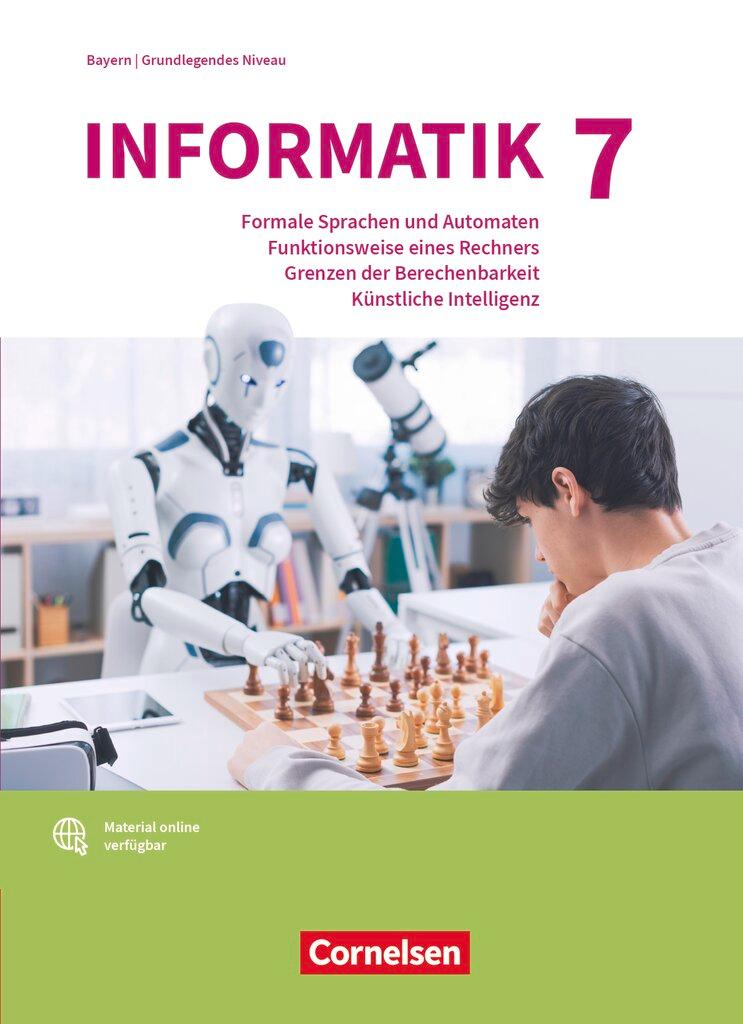 Vorderes Coverbild Informatik (Oldenbourg) Band 7: Grundkurs  - Gymnasium Bayern - Ausgabe 2017 - Schulbuch