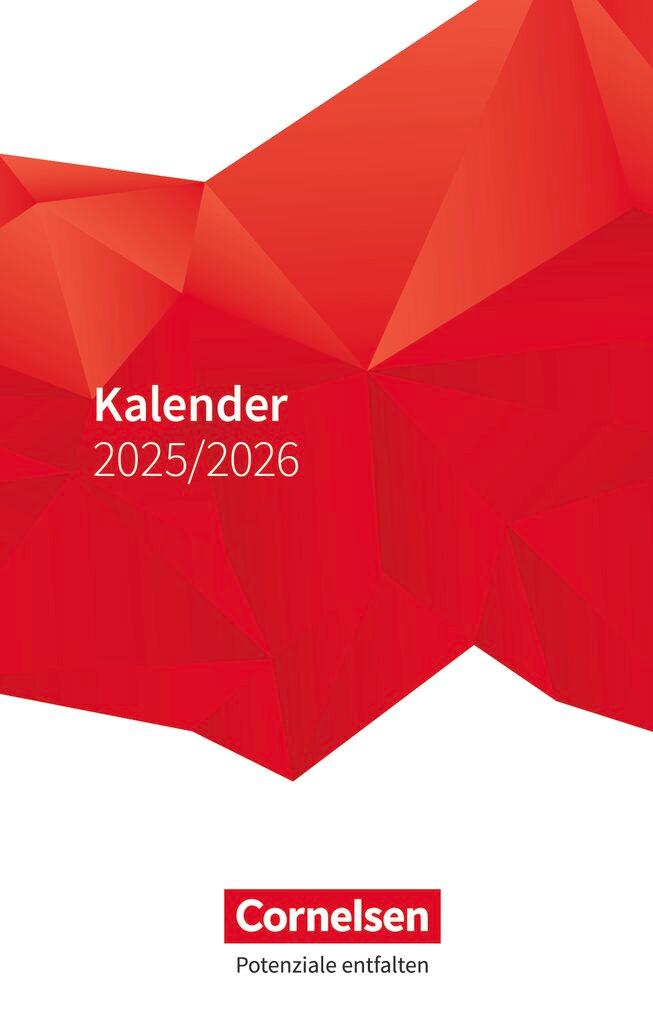 Vorderes Coverbild Kalender für Lehrkräfte - Ausgabe 2025/2026