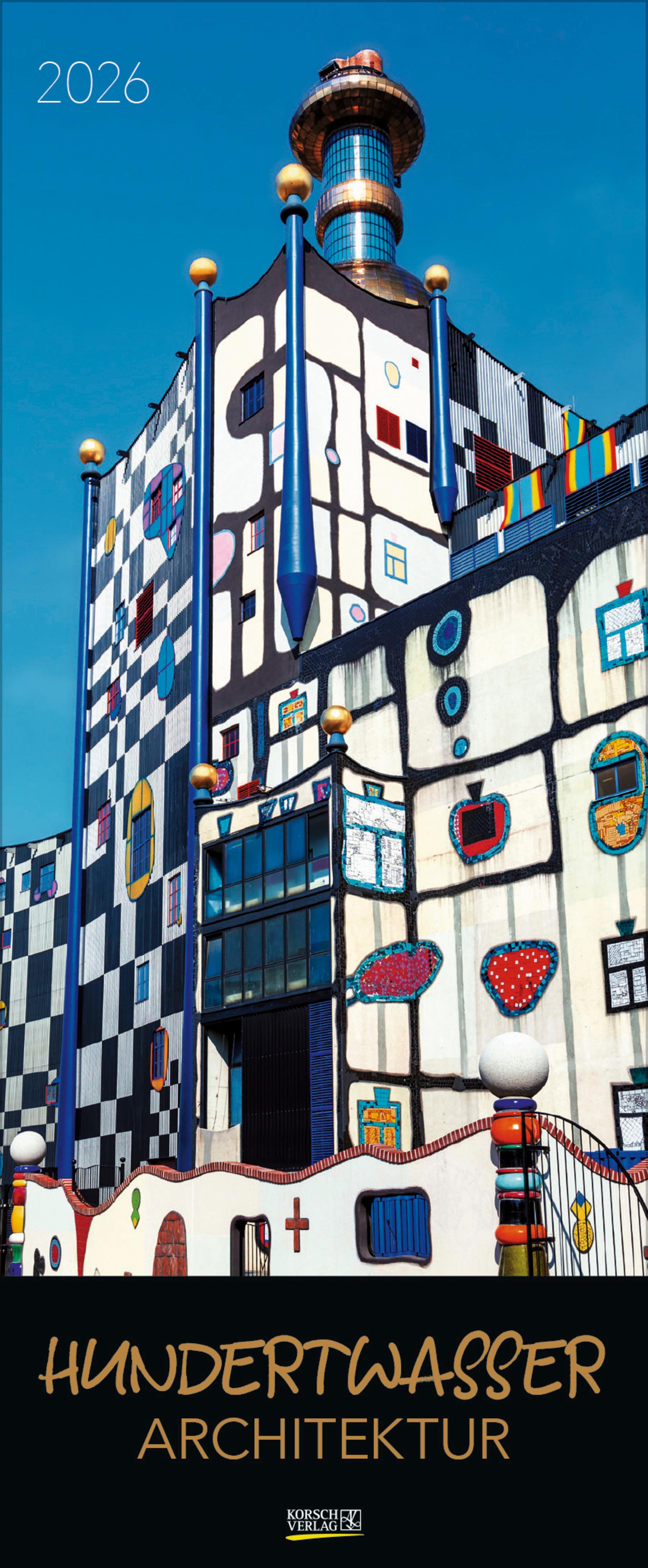 Vorderes Coverbild Hundertwasser Architektur 2026