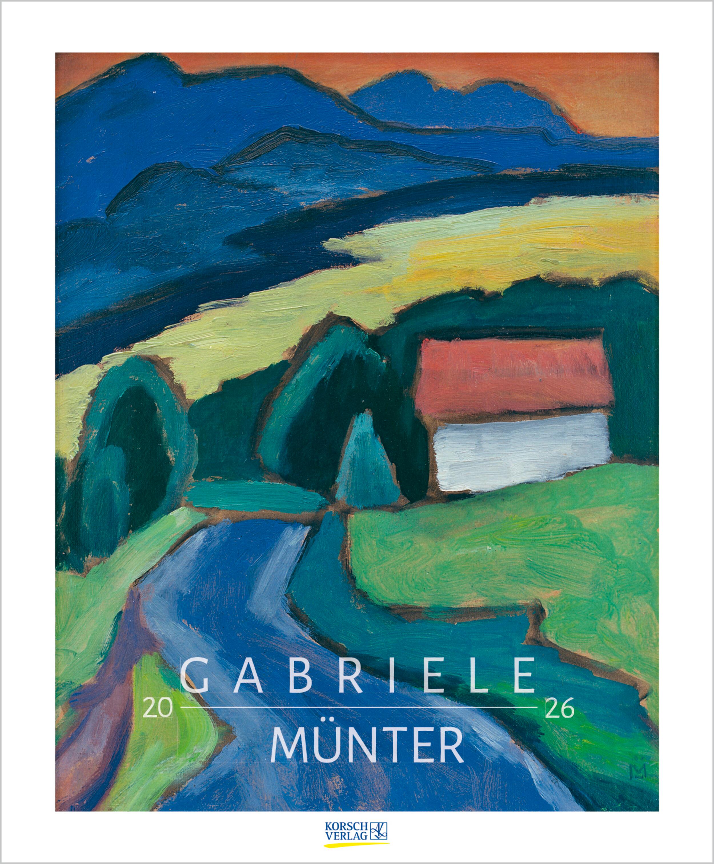 Vorderes Coverbild Gabriele Münter 2026