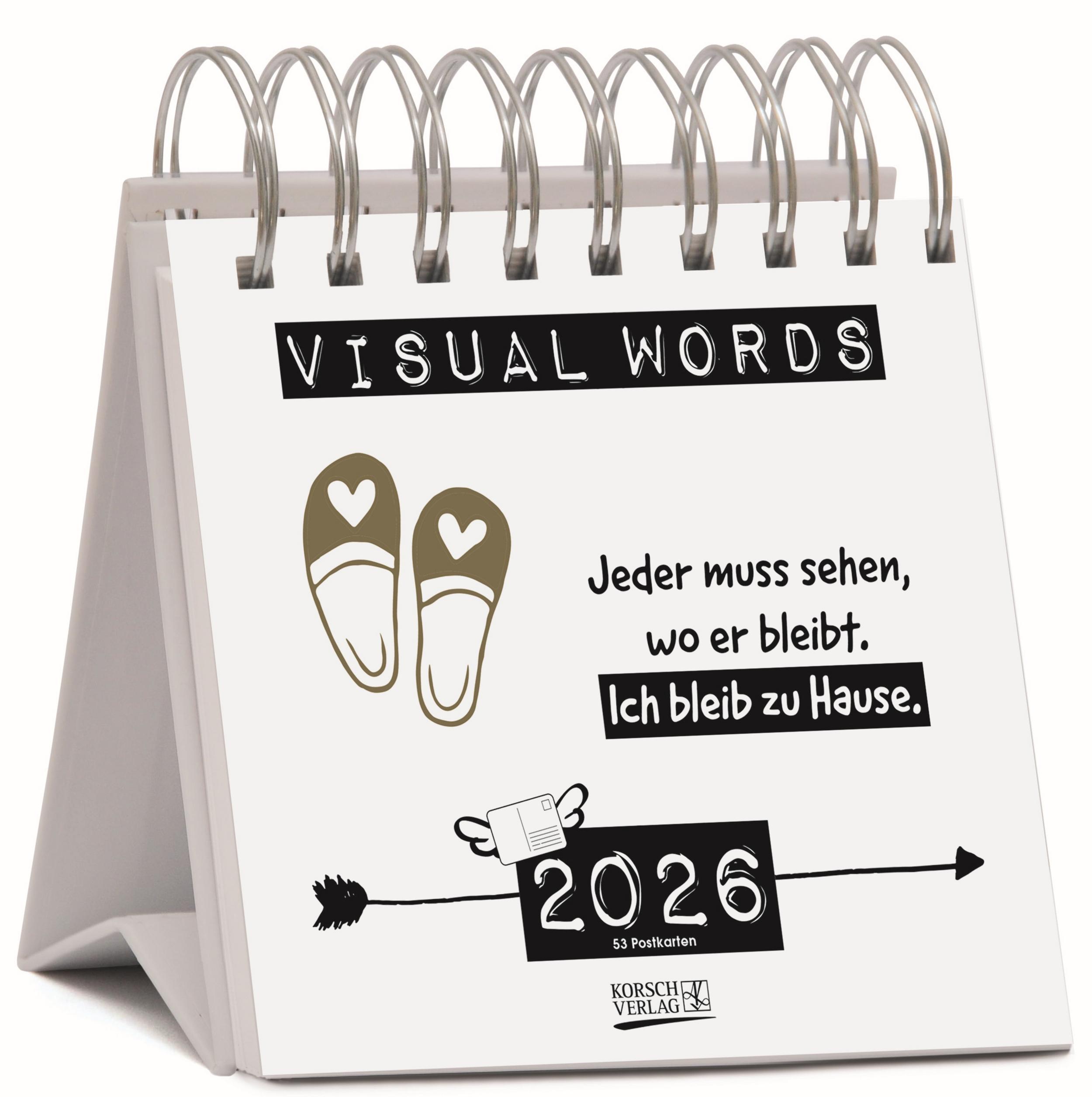 Vorderes Coverbild Visual Words 2026