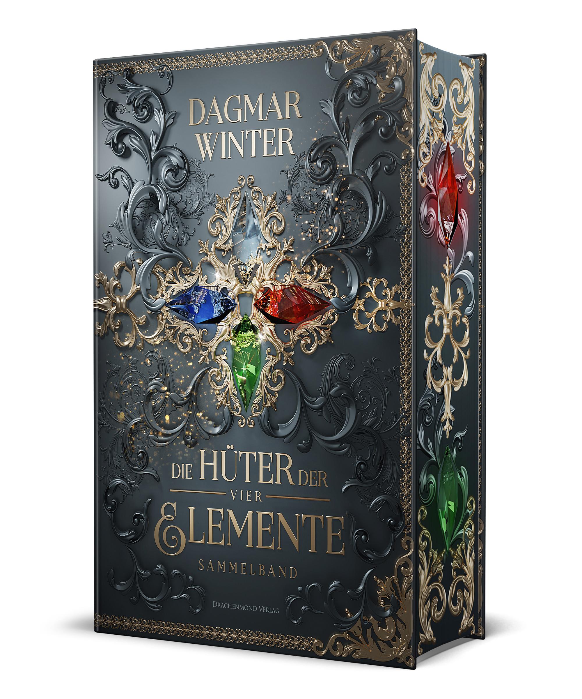 Vorderes Coverbild Die Hüter der vier Elemente - Sammelband