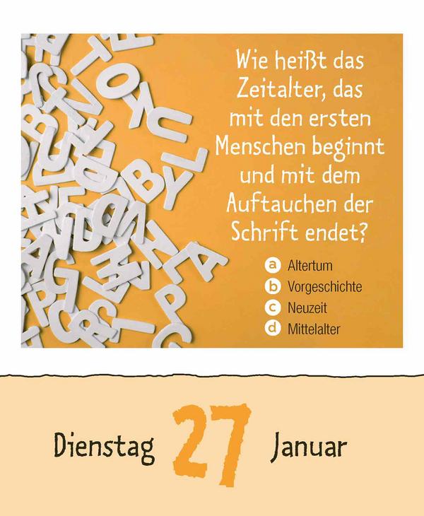 Beispielinhalt (Bild) Vorsicht Geheimwissen 2026