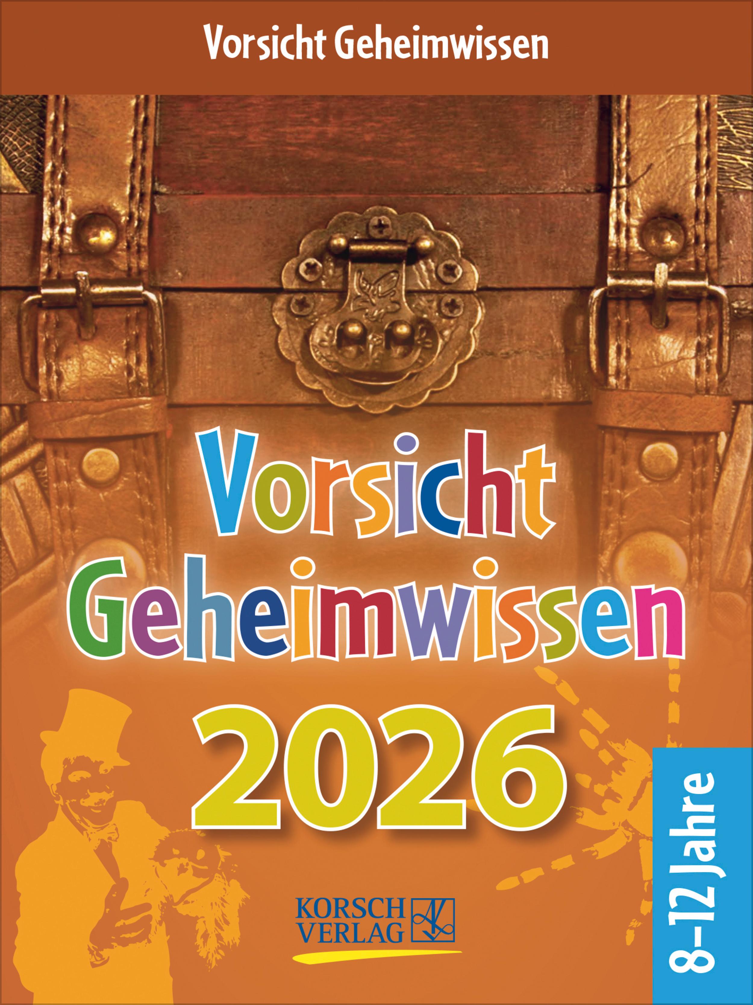 Vorderes Coverbild Vorsicht Geheimwissen 2026