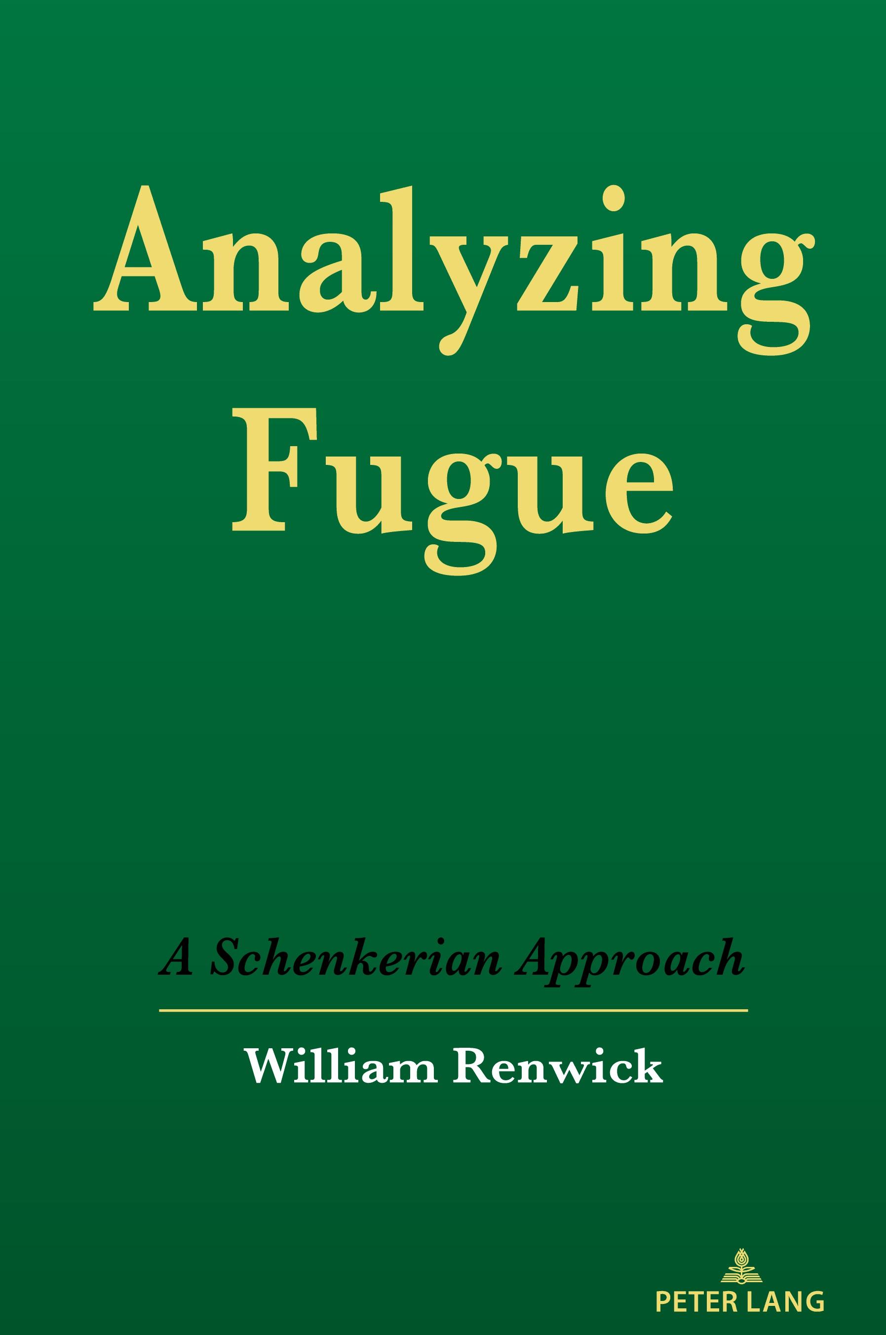Vorderes Coverbild Analyzing Fugue