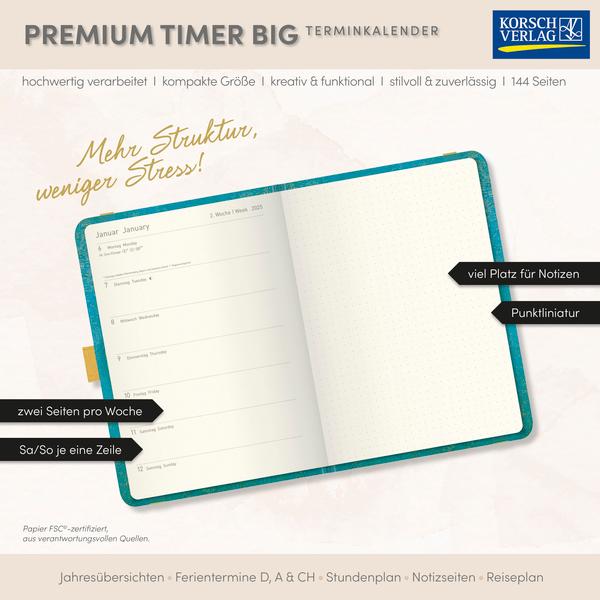 Beispielinhalt (Bild) Premium Timer Big "Lotus" 2026