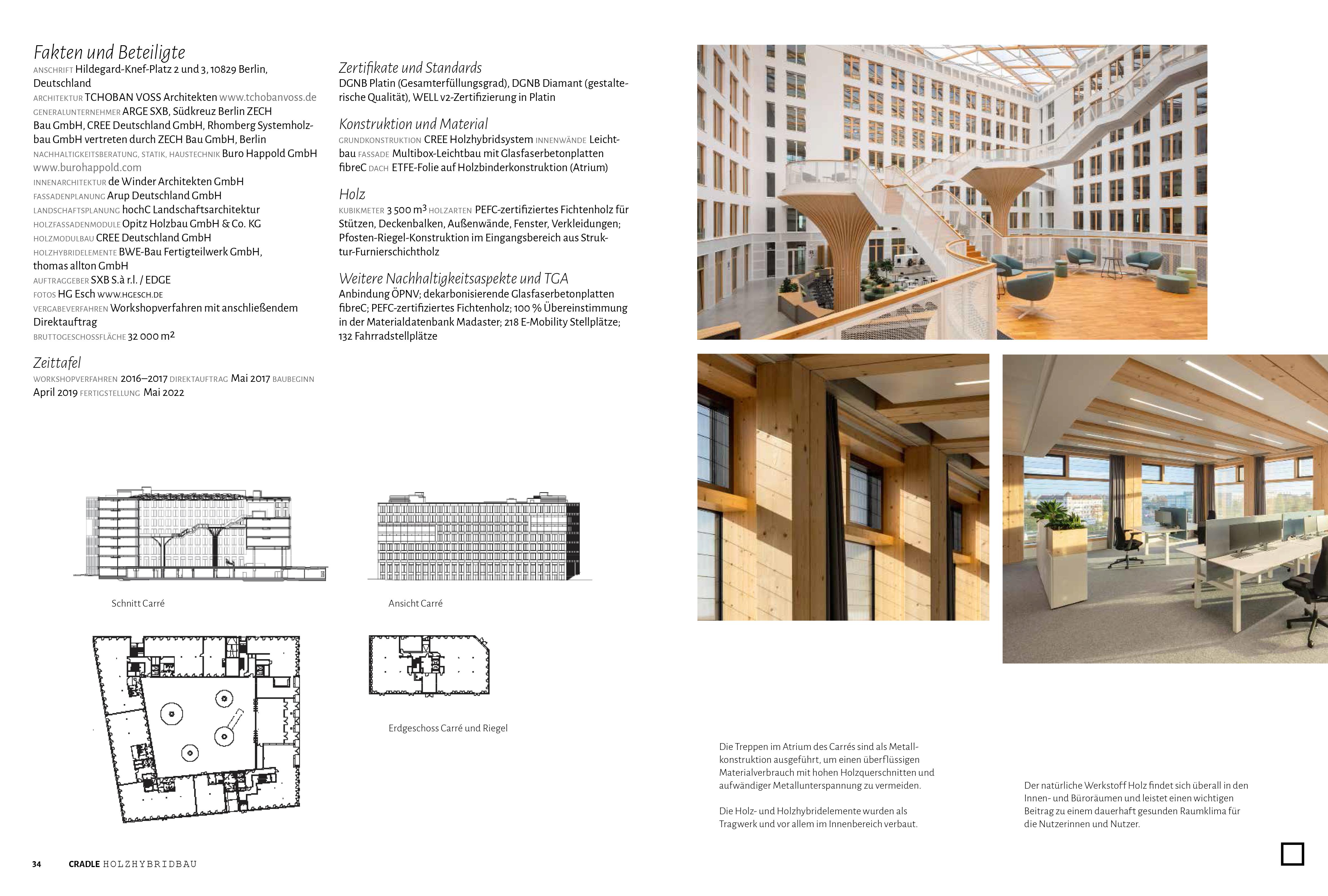 Beispielinhalt (Bild) Cradle Buch: Holzhybridbau