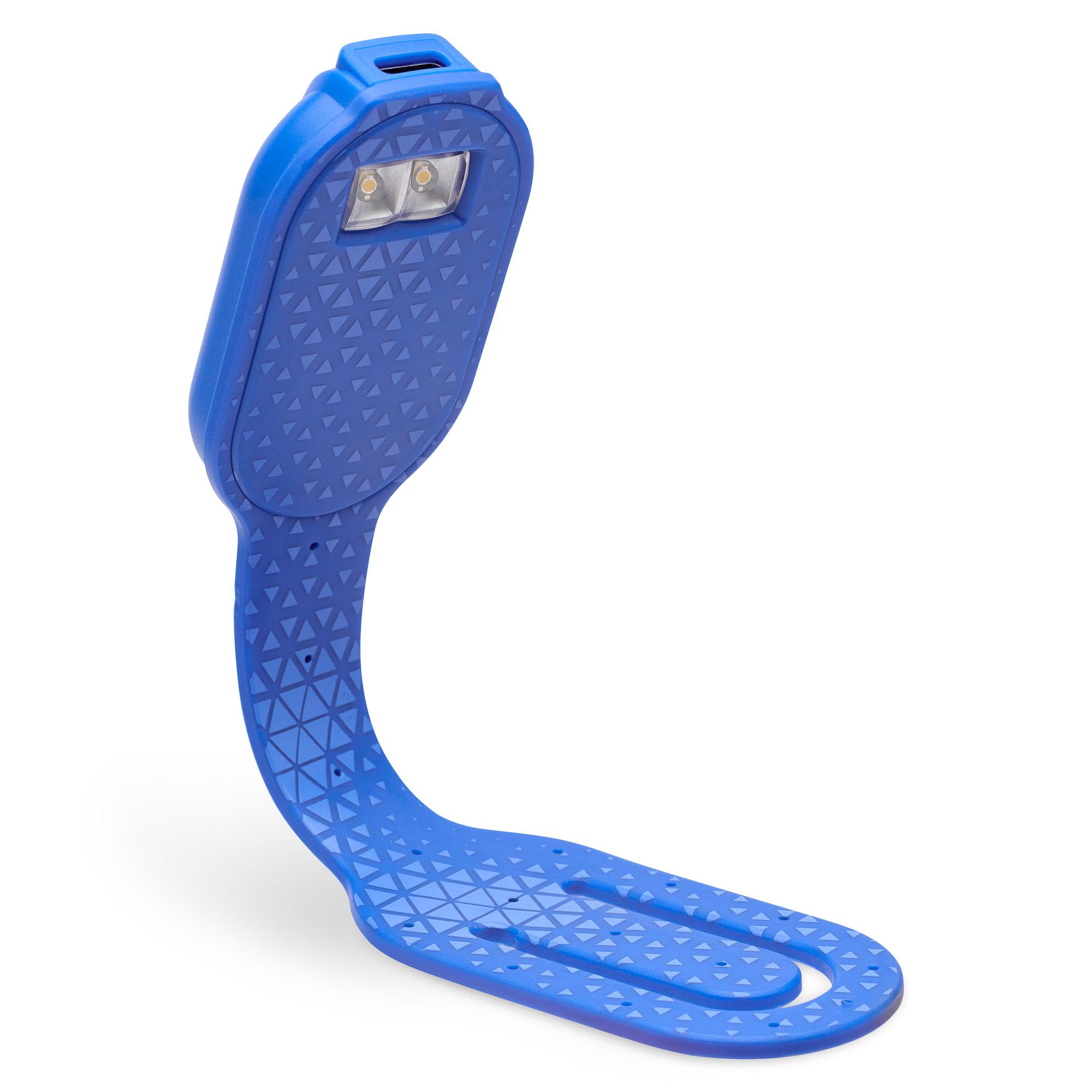 Vorderes Coverbild Flexilight RC (Blue Hexagonal) - wiederaufladbares Leselicht - 2 in 1 Leselampe & Lesezeichen - LED Leselicht - Geschenk für Leser, Buchliebhaber - Deutsche Ausgabe