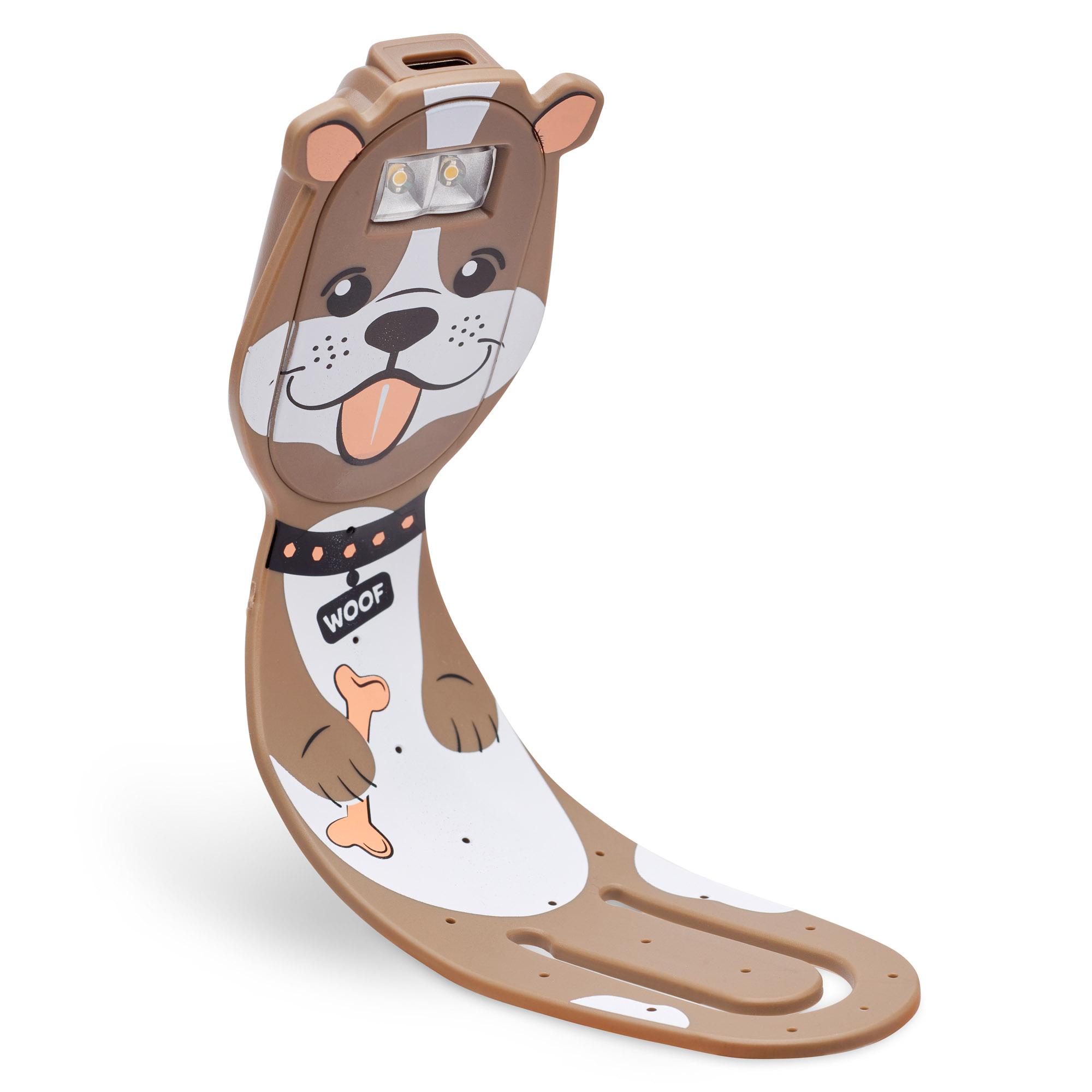 Vorderes Coverbild Flexilight Pals RC (Hund) - wiederaufladbares Leselicht - 2 in 1 Leselampe & Lesezeichen - LED Leselicht - Geschenk für Leser, Buchliebhaber - Deutsche Ausgabe