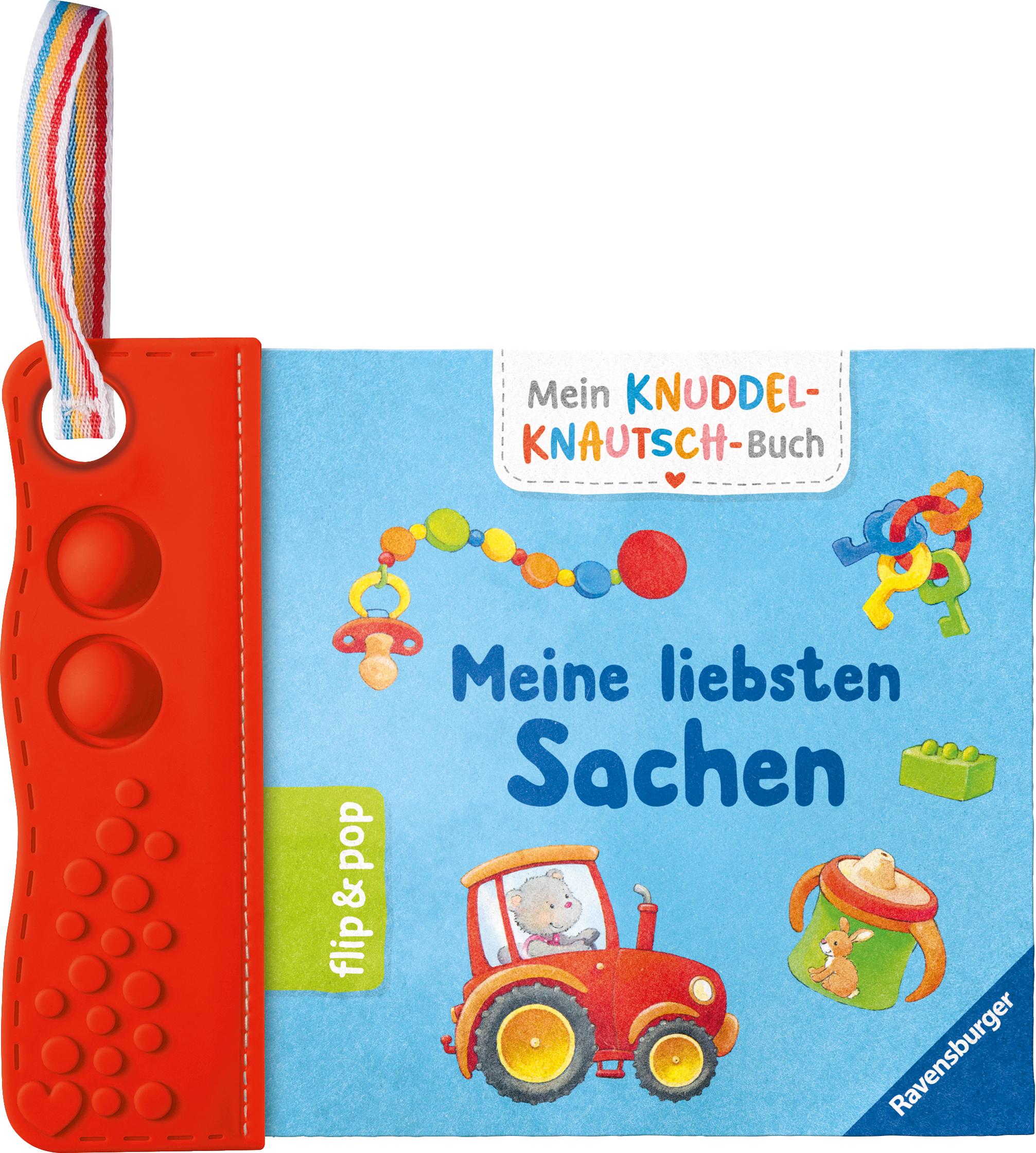 Vorderes Coverbild Mein Knuddel-Knautsch-Buch - flip&pop. Meine liebsten Sachen