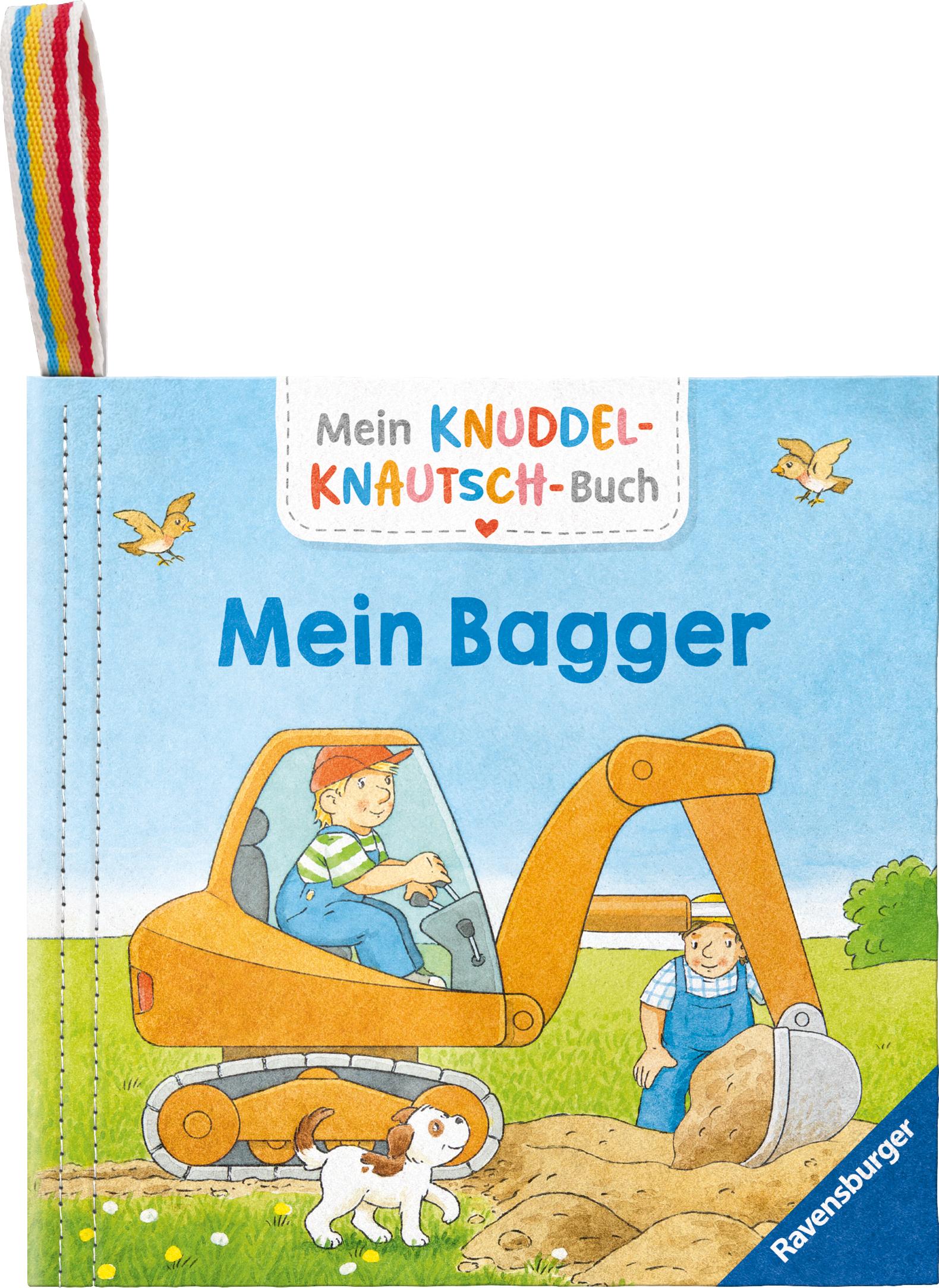 Vorderes Coverbild Mein Knuddel-Knautsch-Buch - Mein Bagger