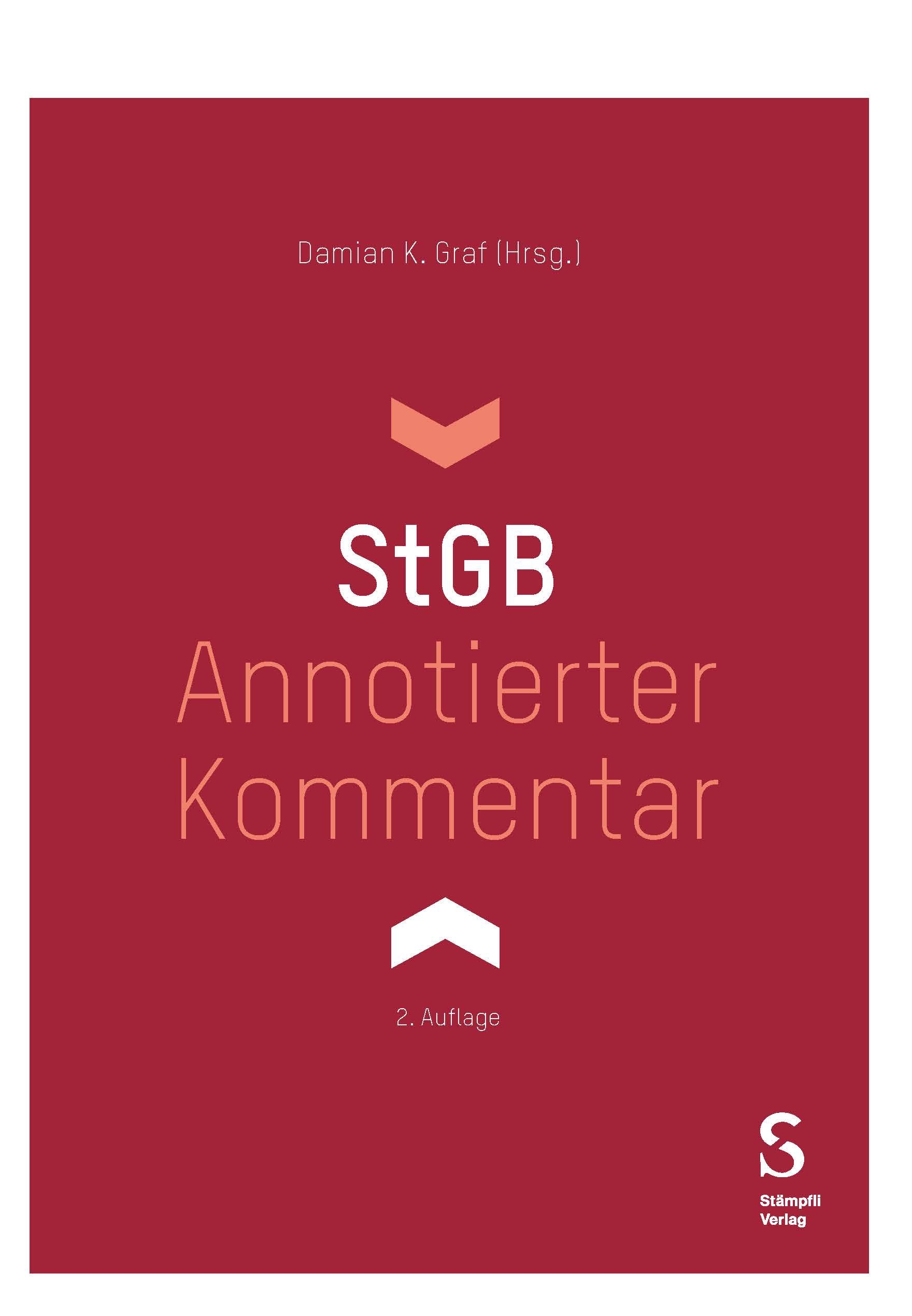 Vorderes Coverbild Annotierter Kommentar StGB