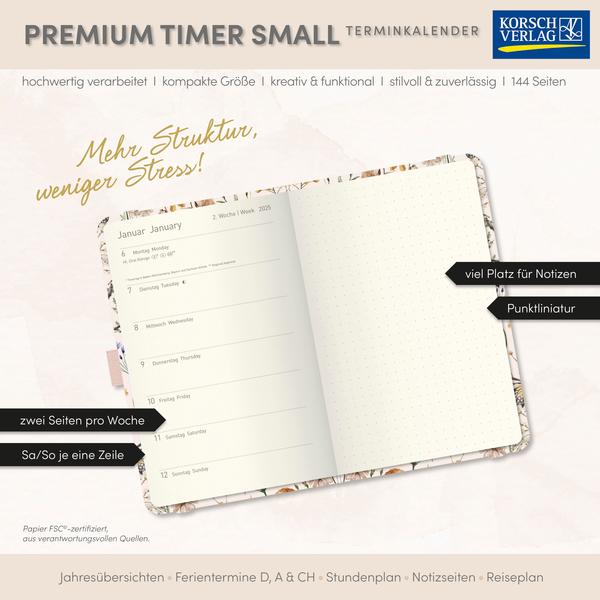 Beispielinhalt (Bild) Premium Timer Small "Wiesentraum" 2026
