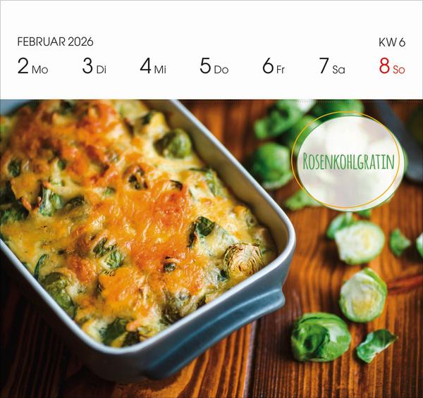 Beispielinhalt (Bild) Genussrezepte 2026