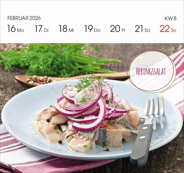 Beispielinhalt (Bild) Genussrezepte 2026