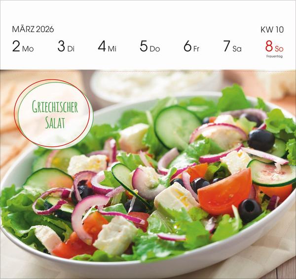 Beispielinhalt (Bild) Genussrezepte 2026