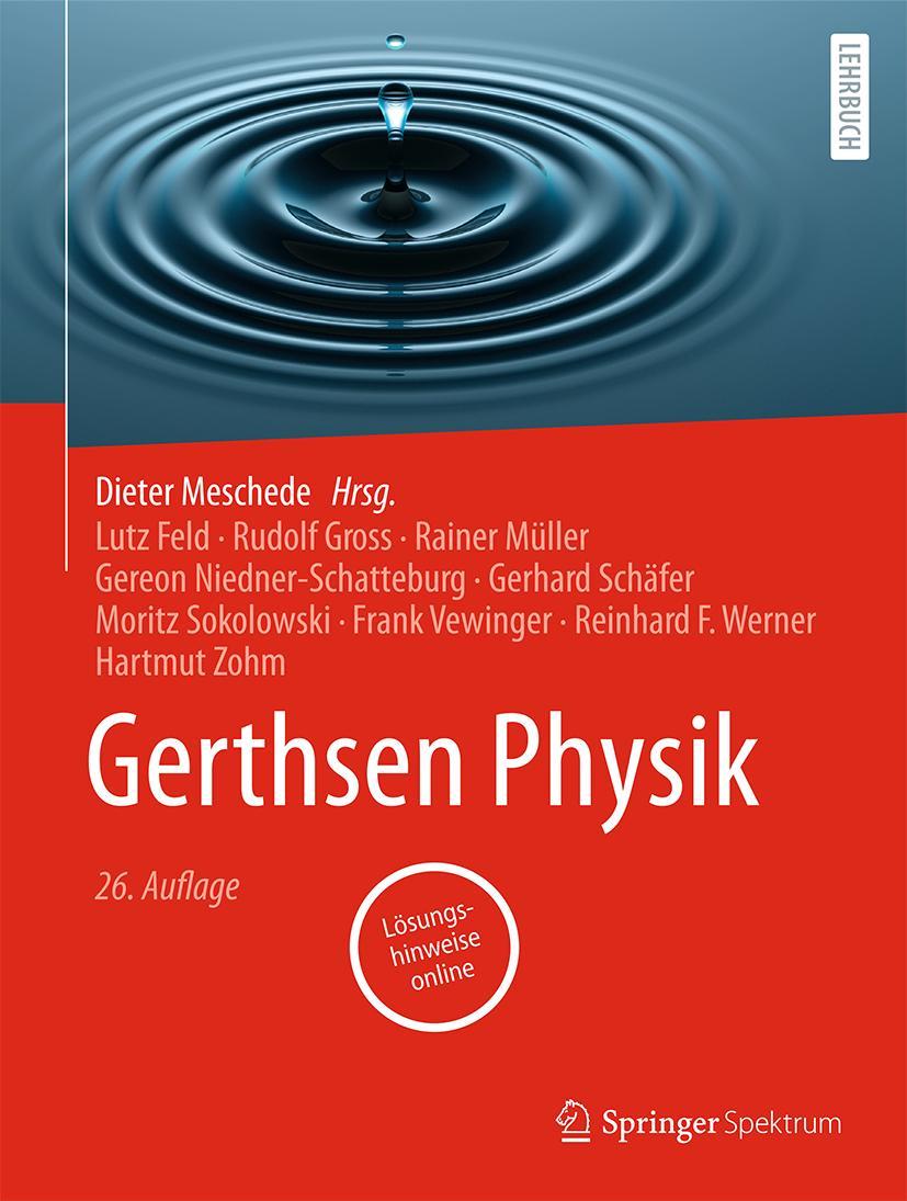 Vorderes Coverbild Gerthsen Physik