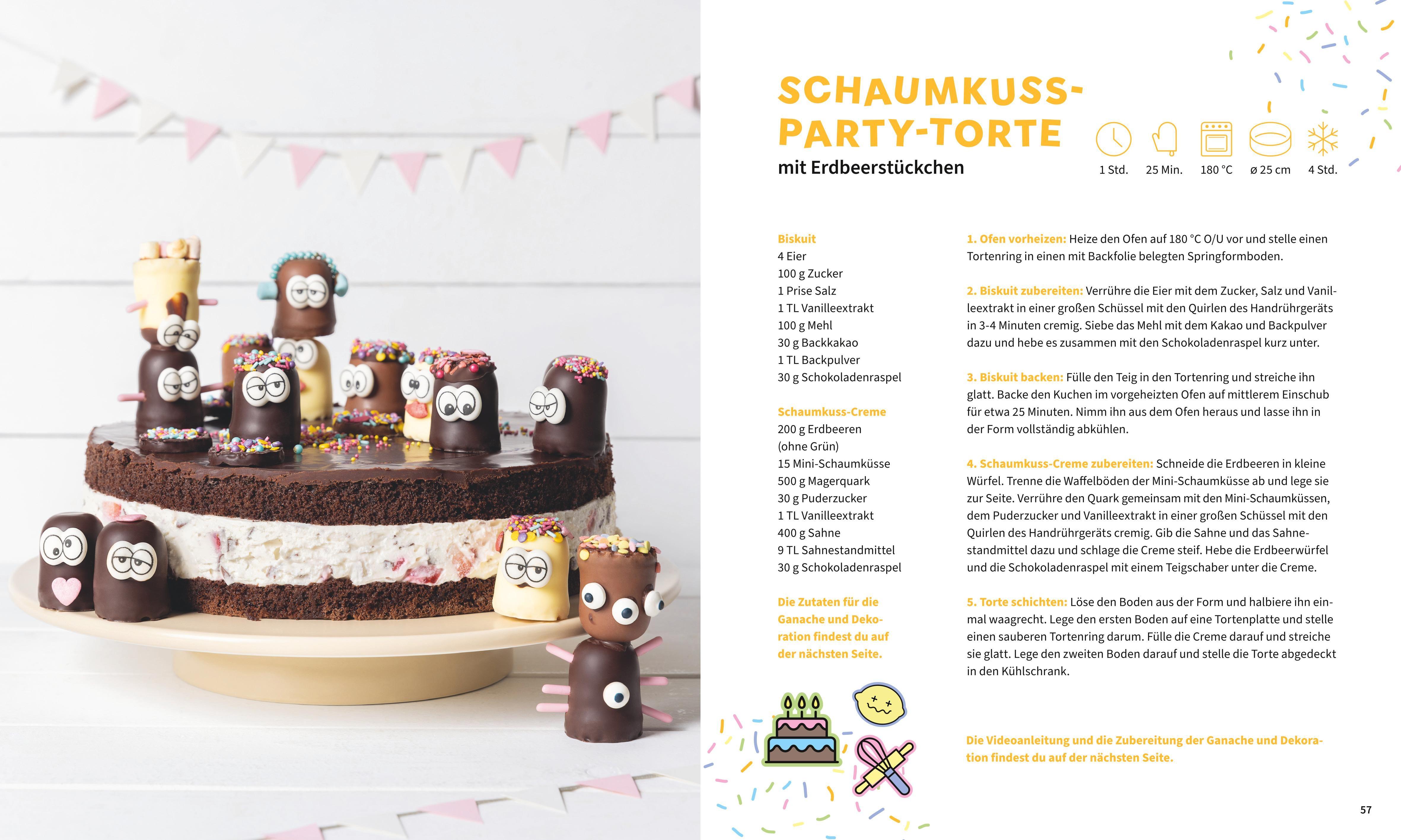 Beispielinhalt (Bild) Sallys Backen mit Kindern