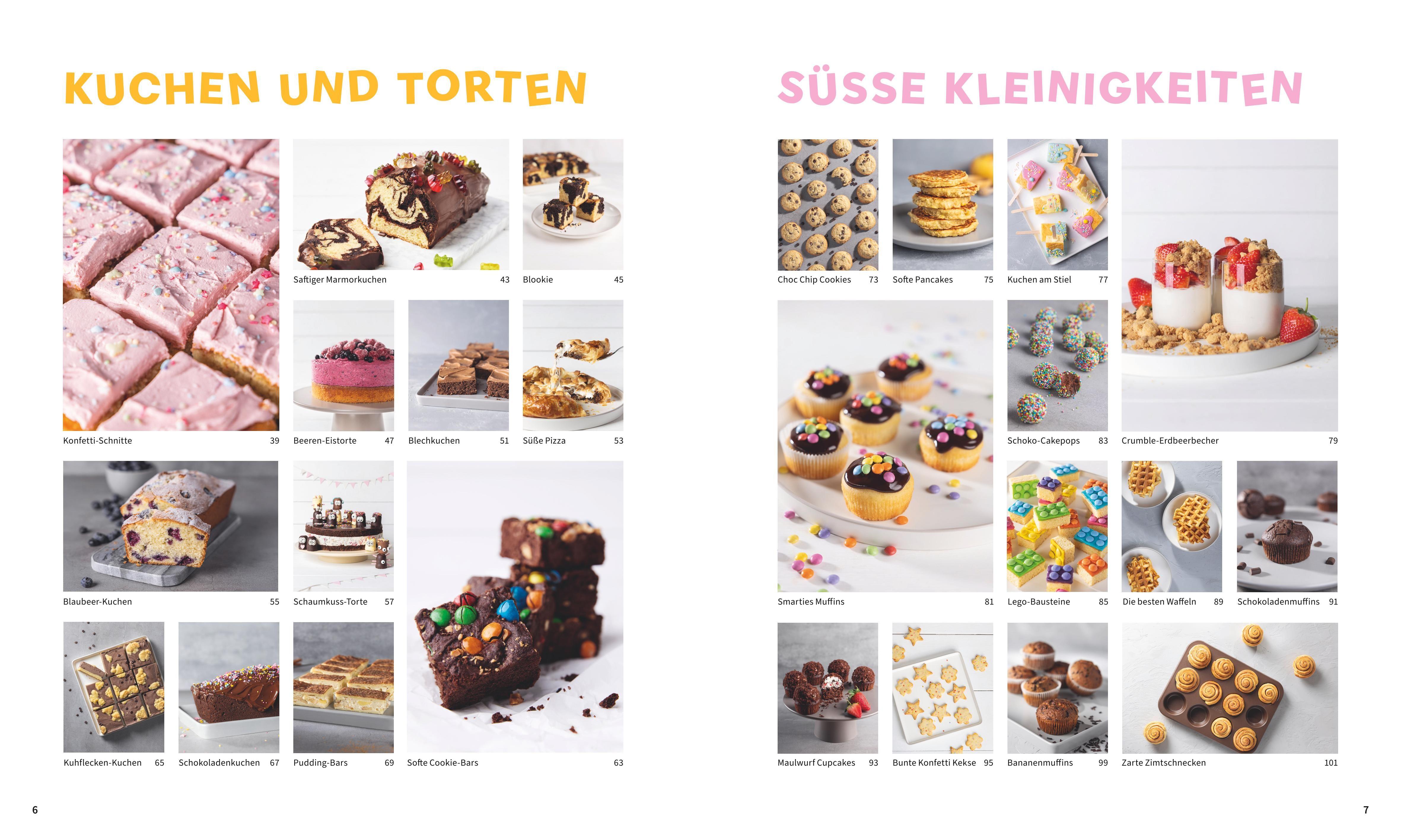 Beispielinhalt (Bild) Sallys Backen mit Kindern