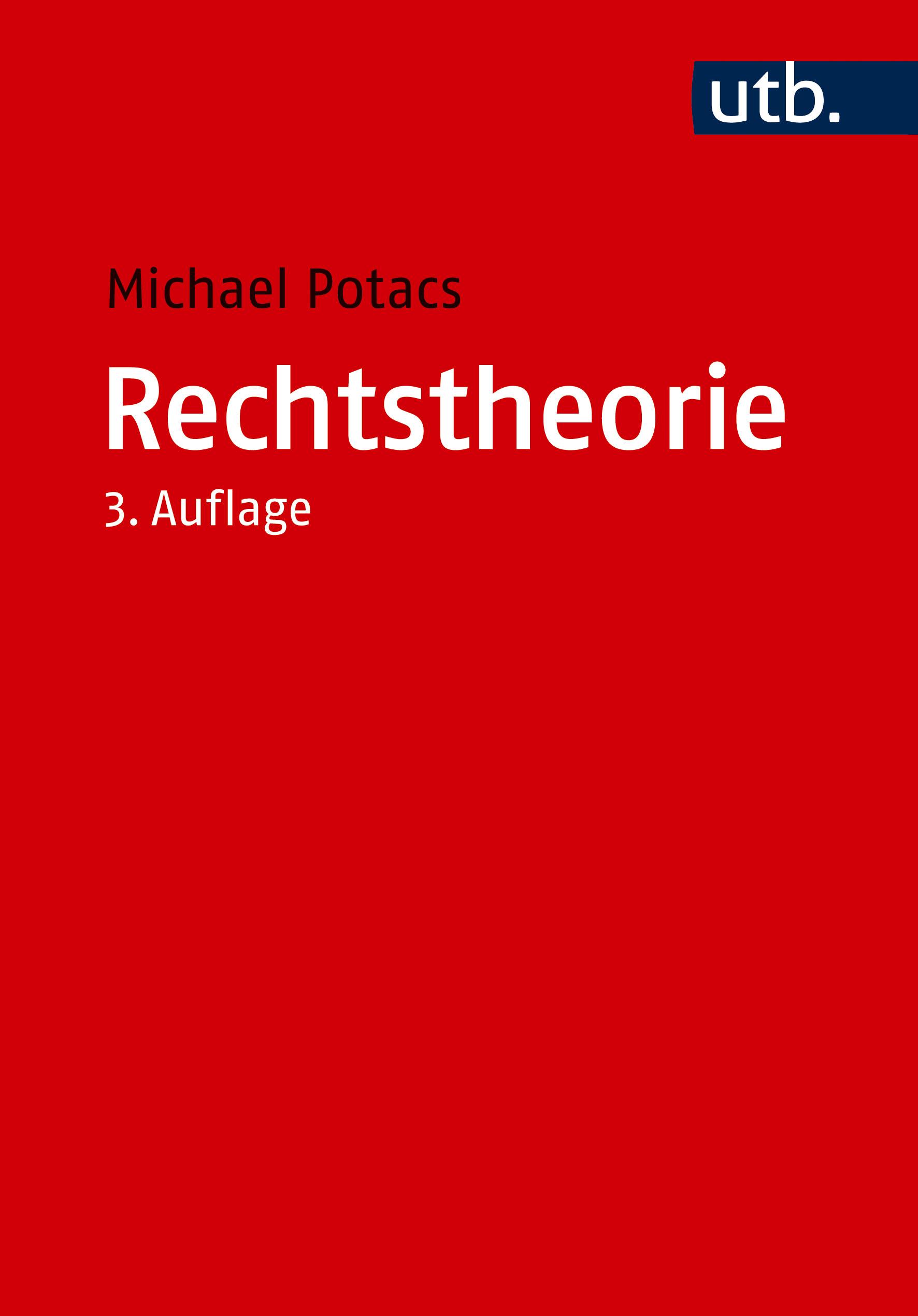 Vorderes Coverbild Rechtstheorie