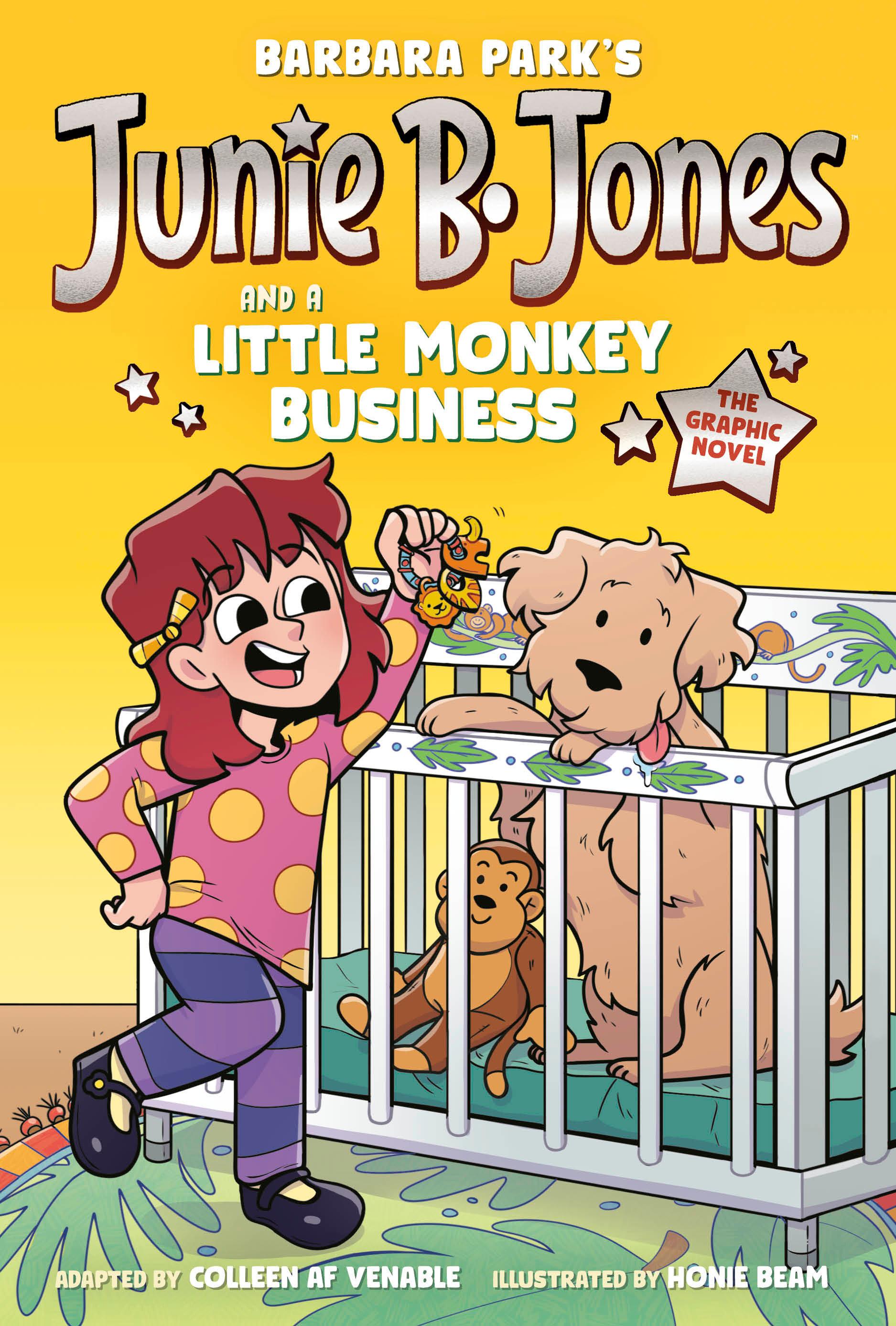 Vorderes Coverbild Junie B. Jones and a Little Monkey Business: The Graphic Novel