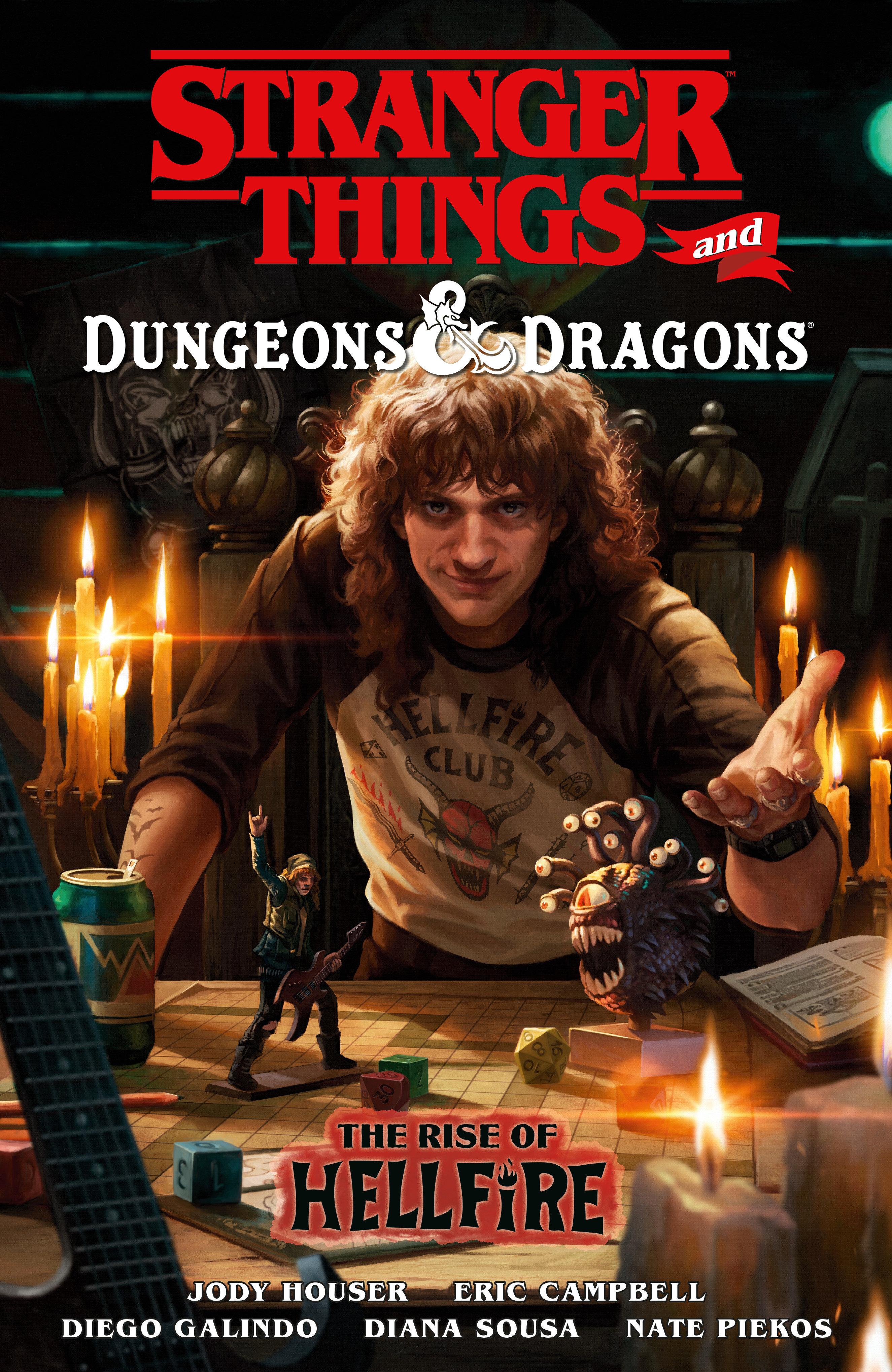 Vorderes Coverbild Stranger Things and Dungeons & Dragons: The Rise of Hellfire
