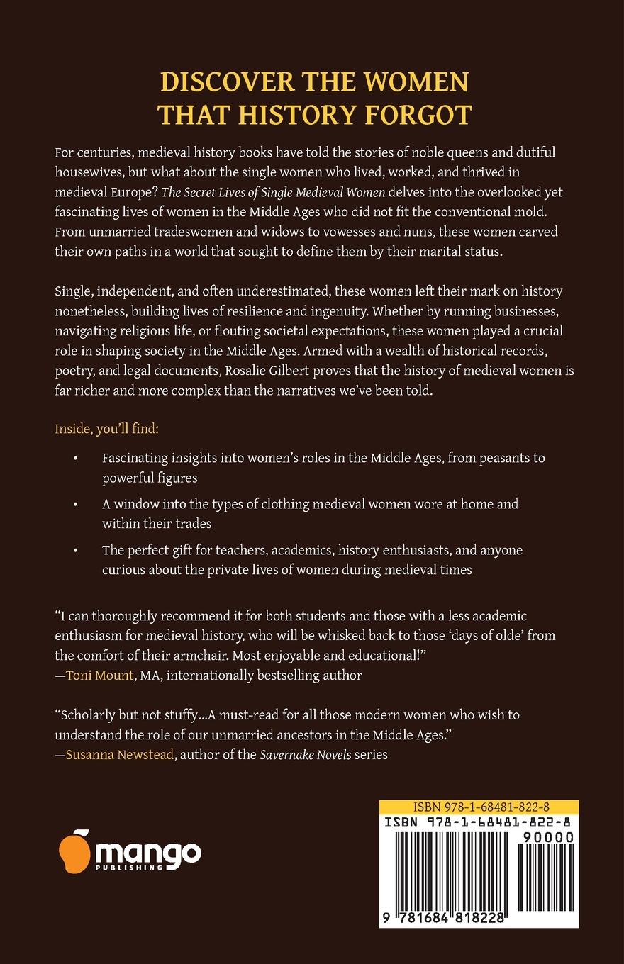 Rückseitencover The Secret Lives of Single Medieval Women