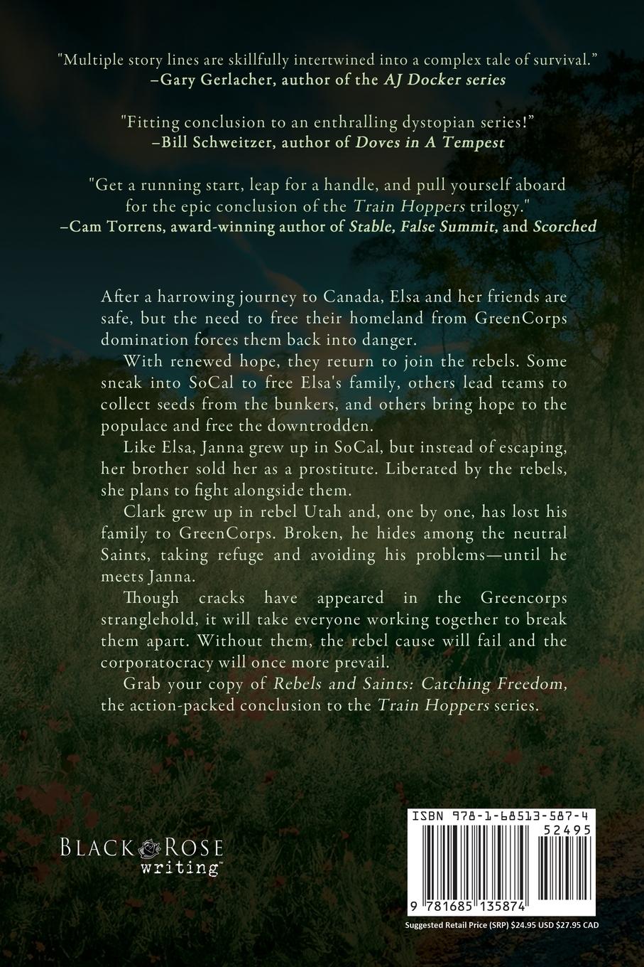 Rückseitencover Rebels and Saints