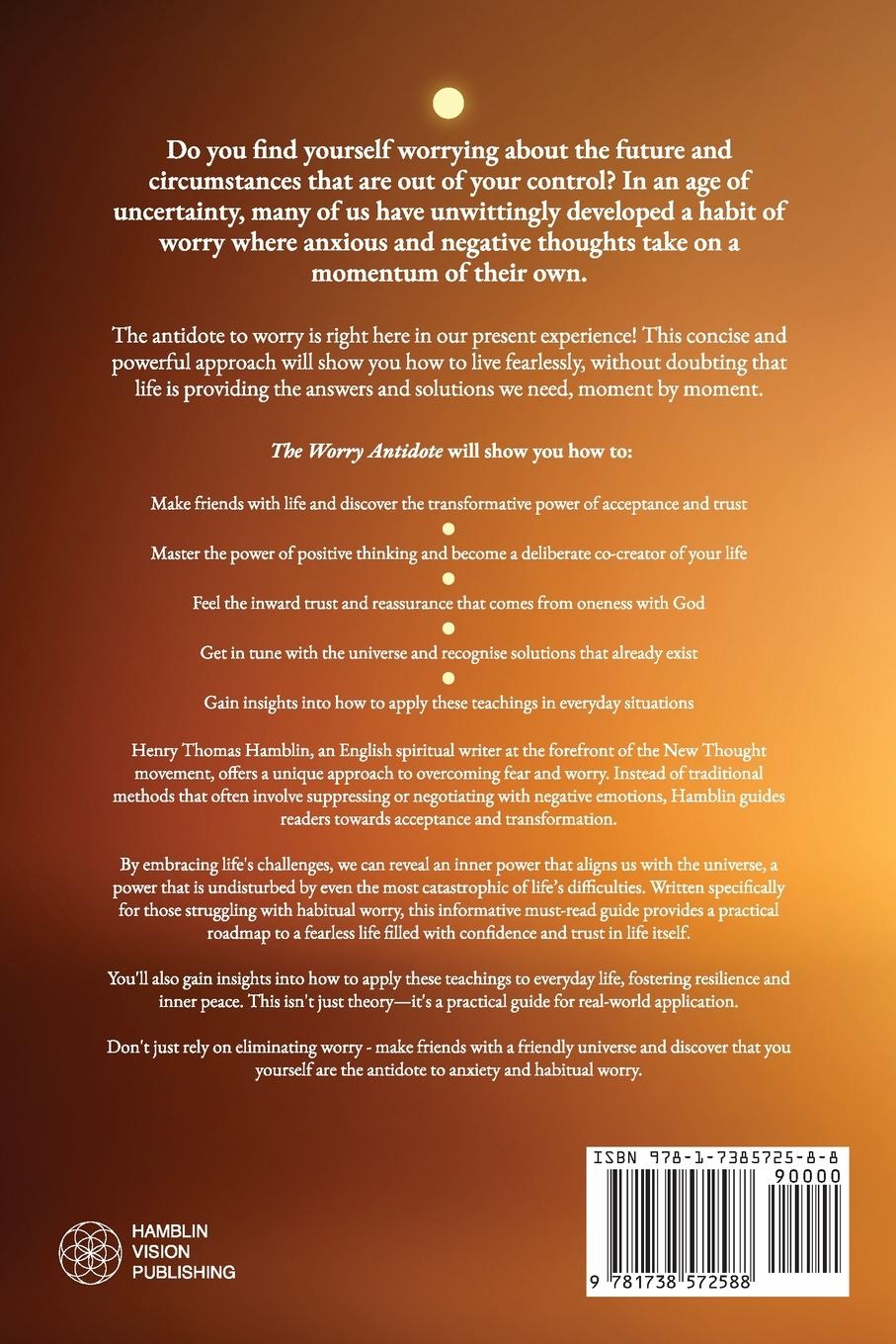 Rückseitencover The Worry Antidote