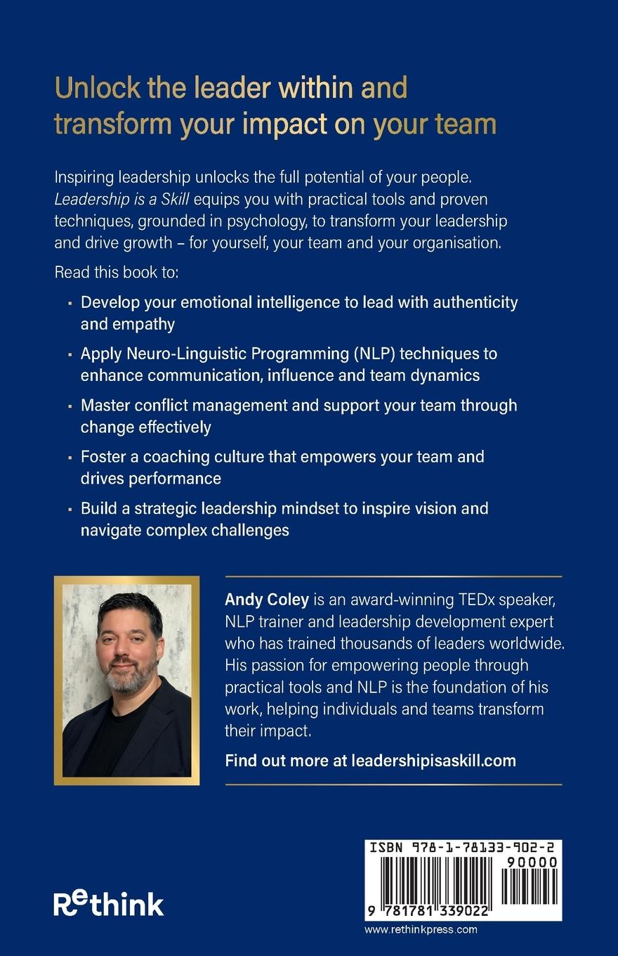 Rückseitencover Leadership Is a Skill