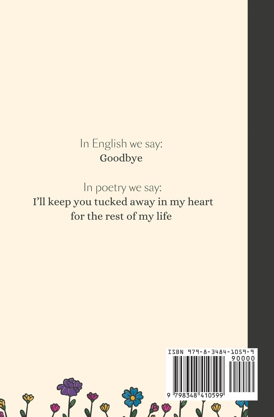 Rückseitencover In Poetry We Say Journal