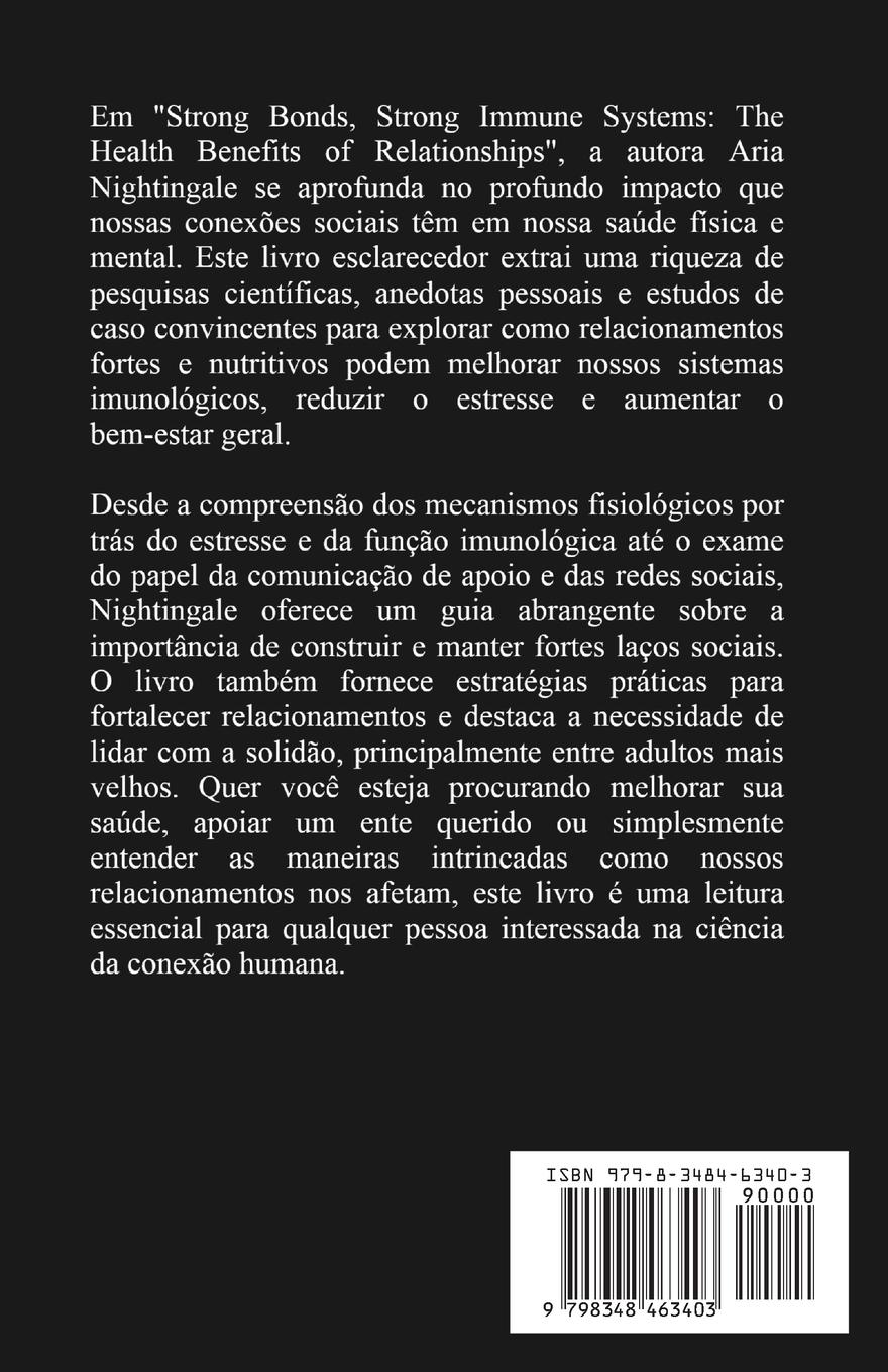 Rückseitencover Strong Bonds, Strong Immune Systems