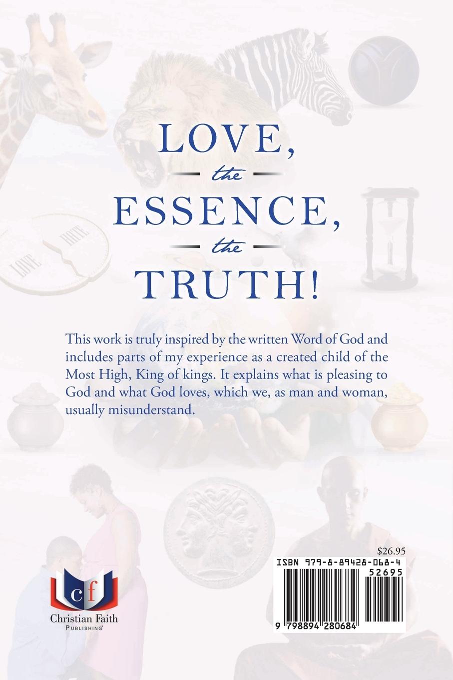 Rückseitencover LOVE, the ESSENCE, the TRUTH!